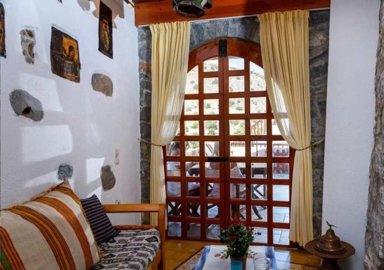 Seating Area in The Traditional Homes of Crete