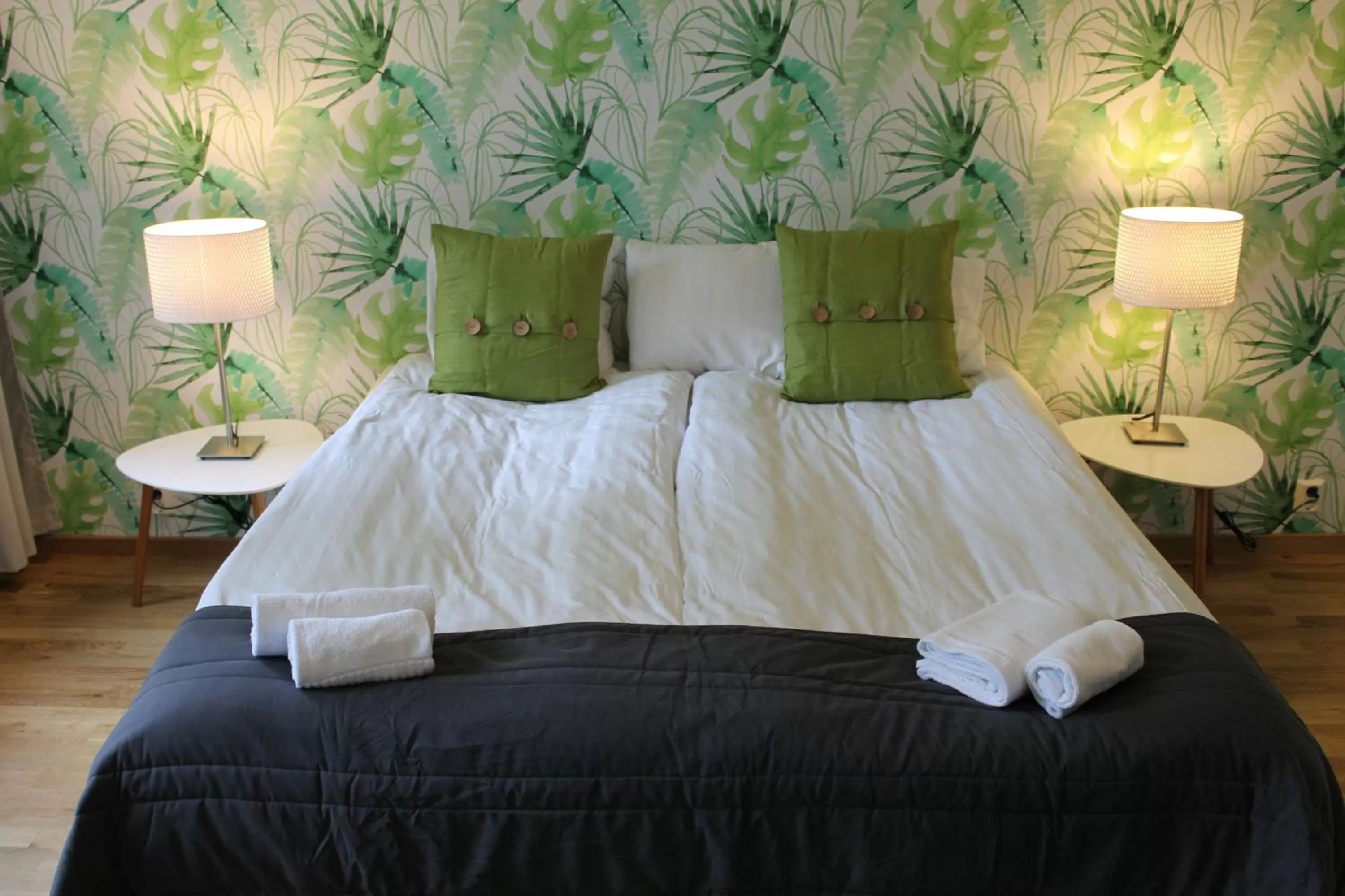 Bed in Hensbacka Hotell