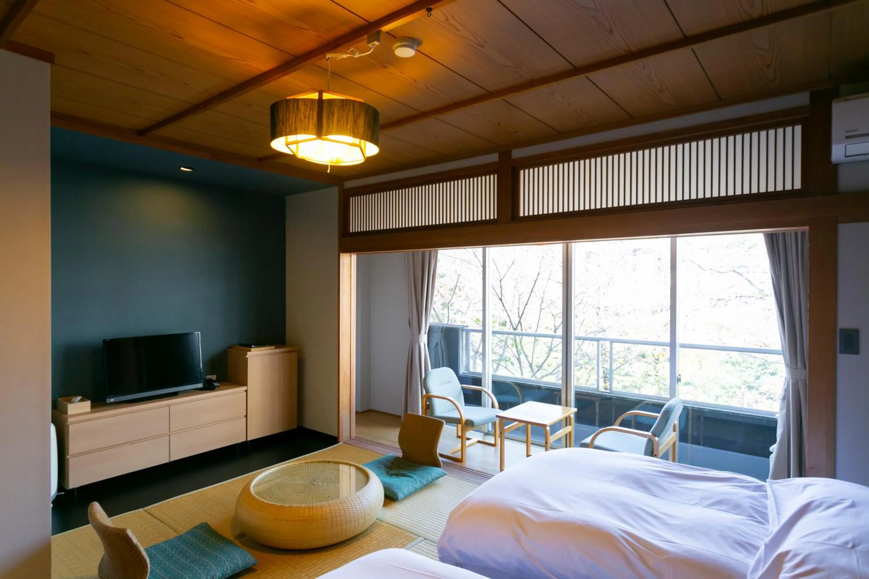 Bed in Ryokan Yoshidaya