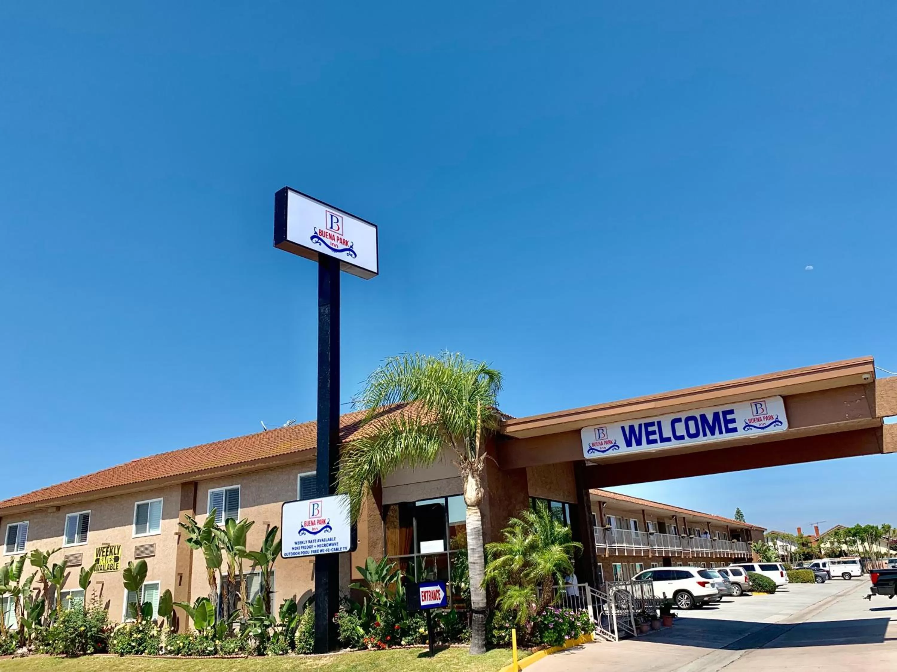 Property logo or sign in Buena Park Inn