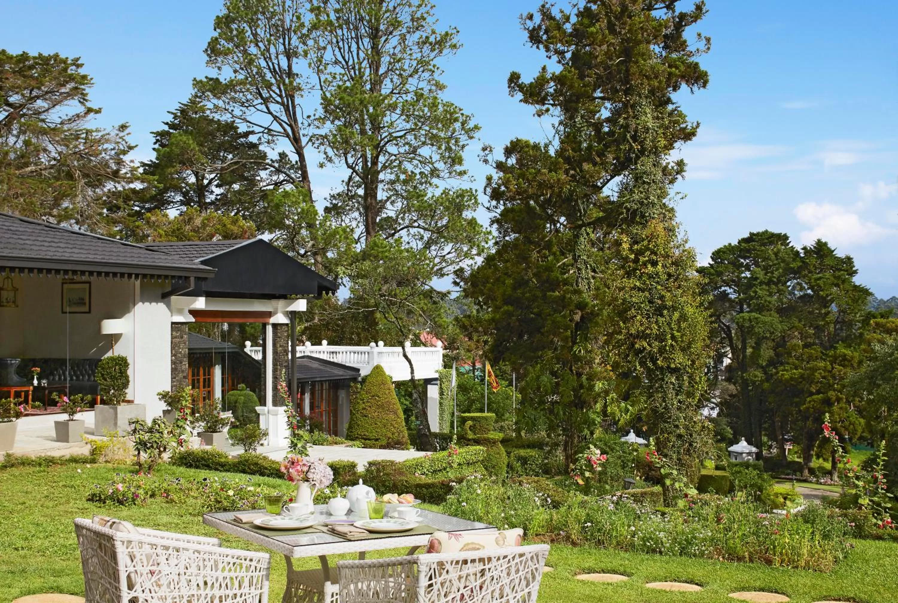 Patio in Jetwing St Andrew's