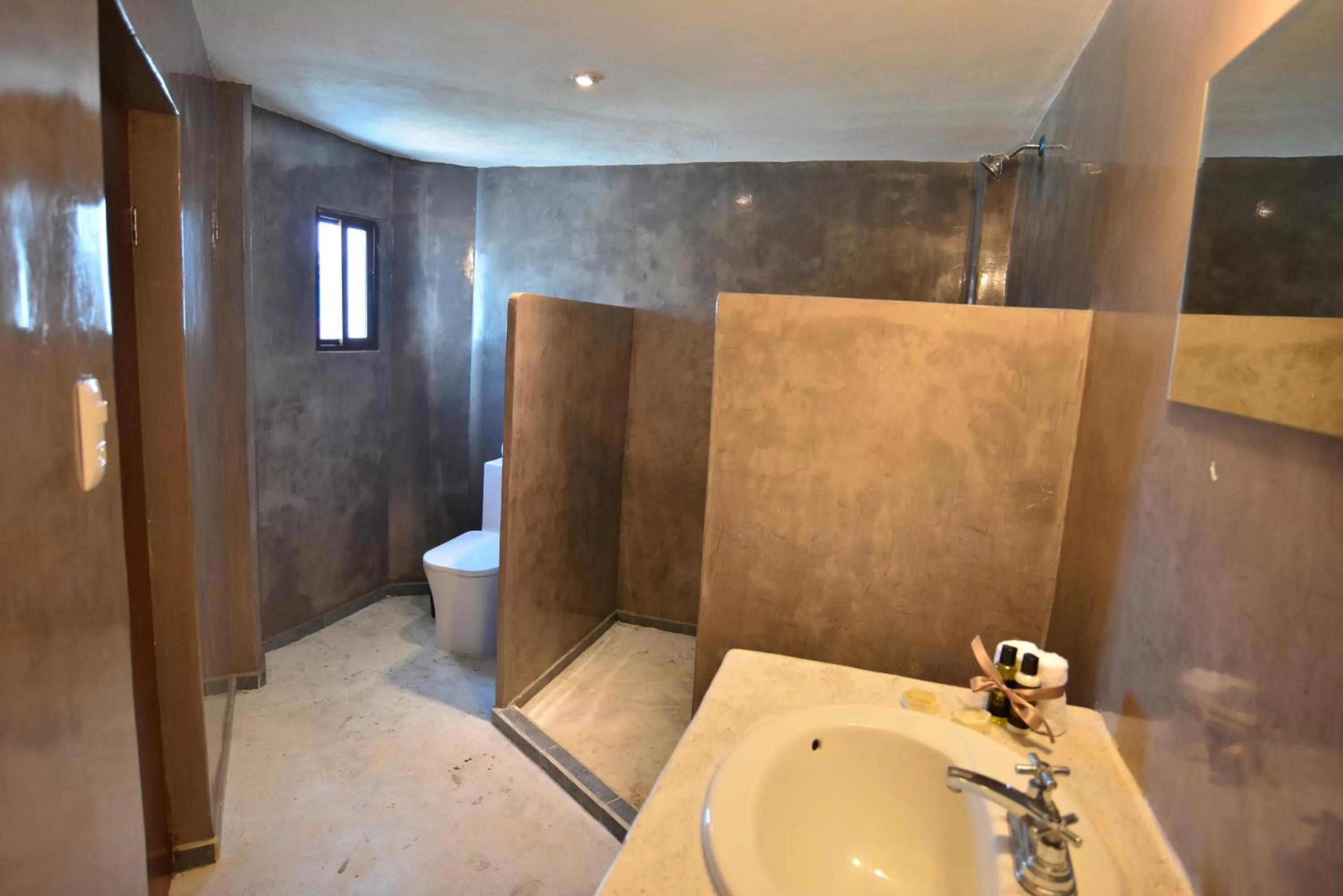 Bathroom in Hotel Rio Lagartos