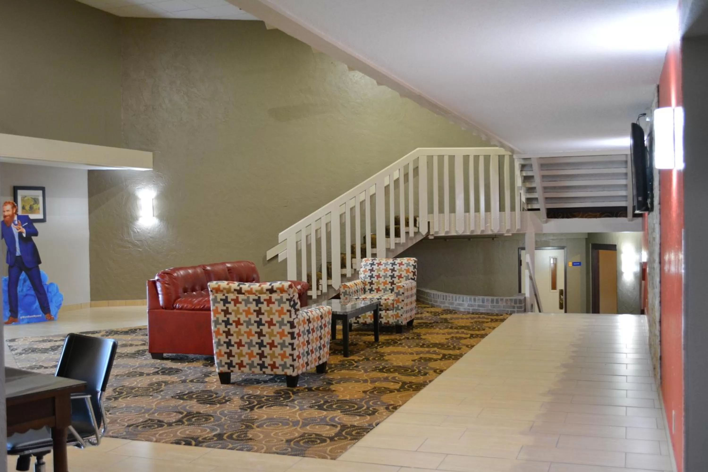 Lobby or reception in Days Inn by Wyndham Clive - West Des Moines