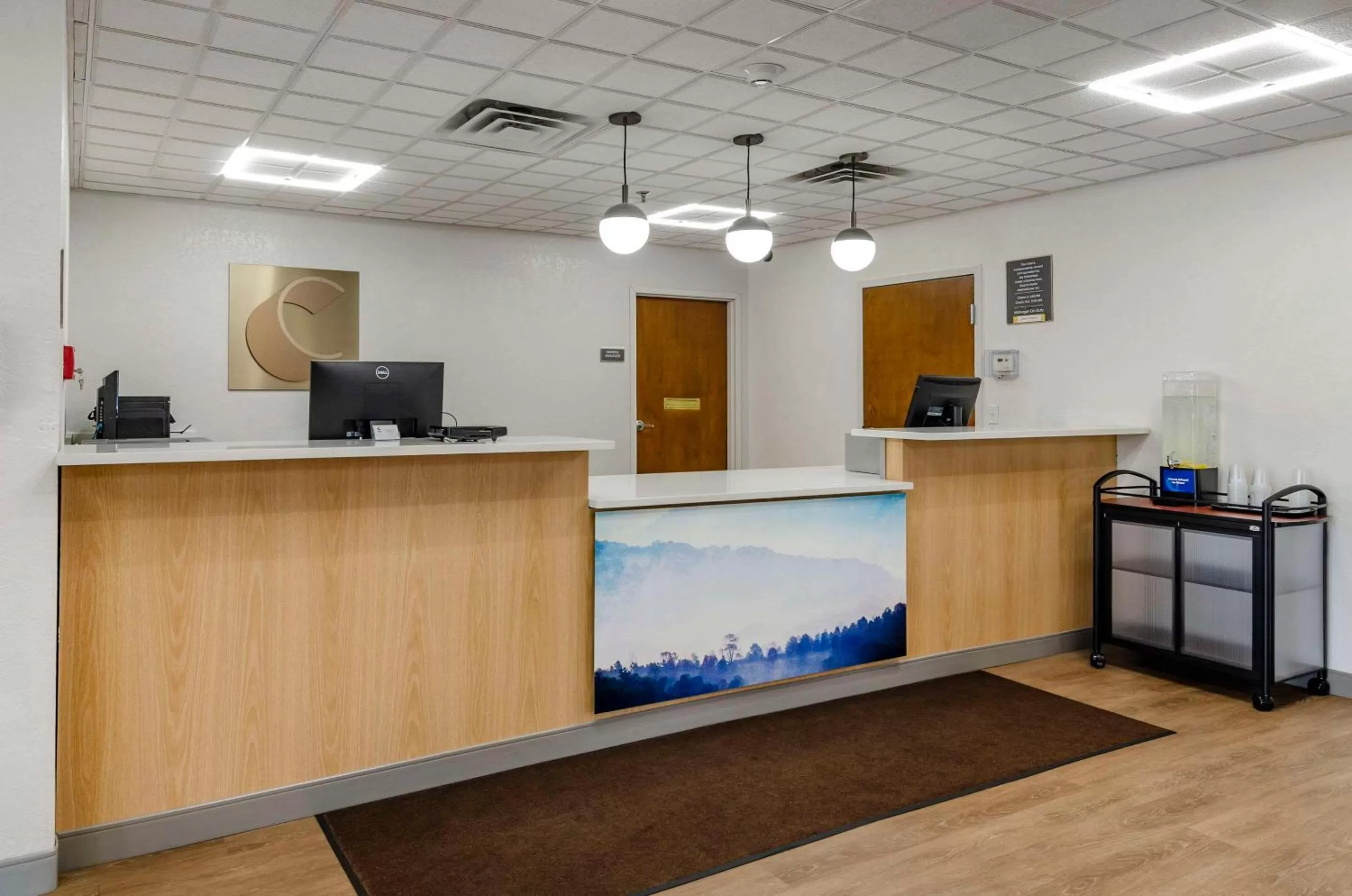 Lobby or reception in Comfort Inn Beckley