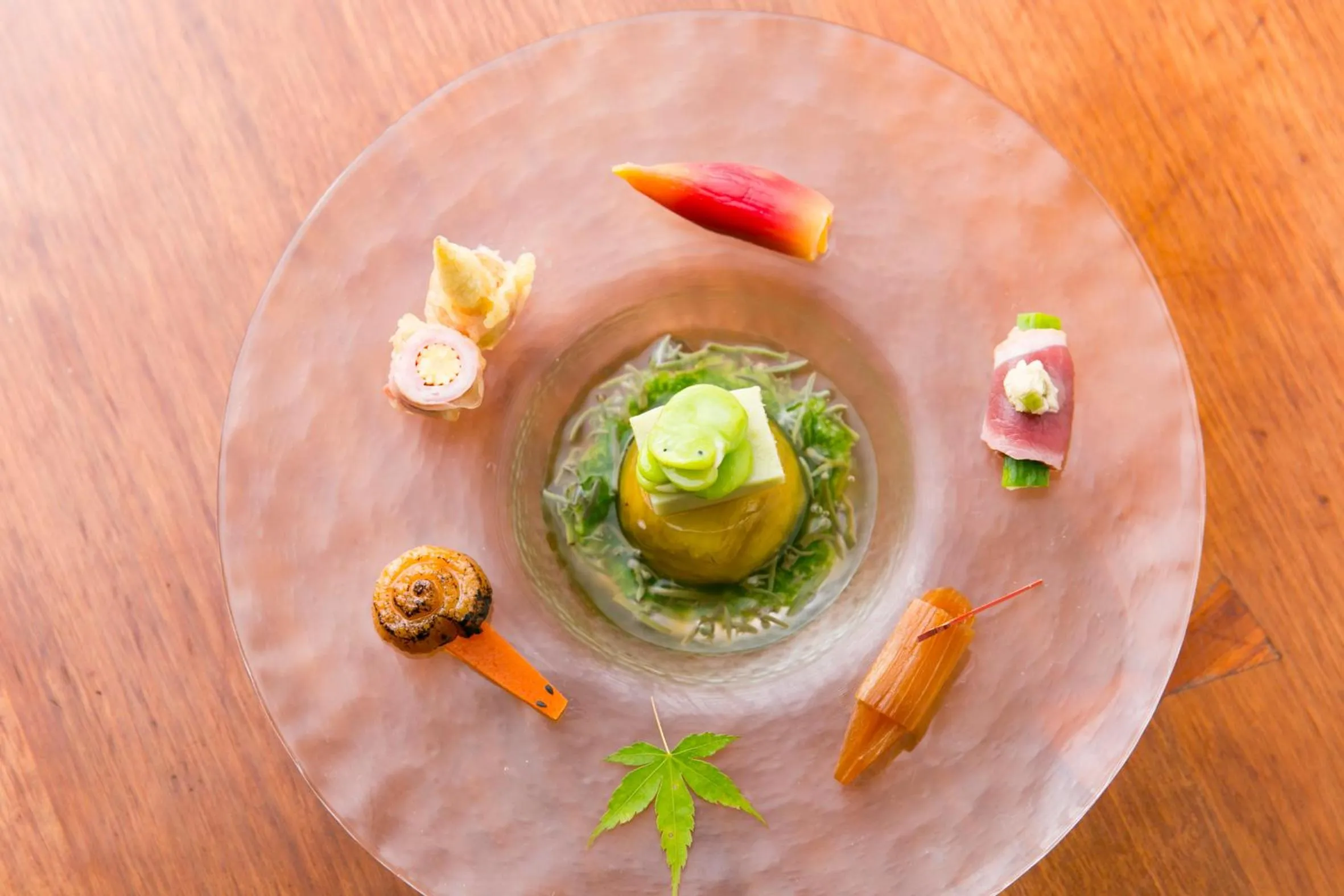 Food close-up in Ryokan Yoshidaya