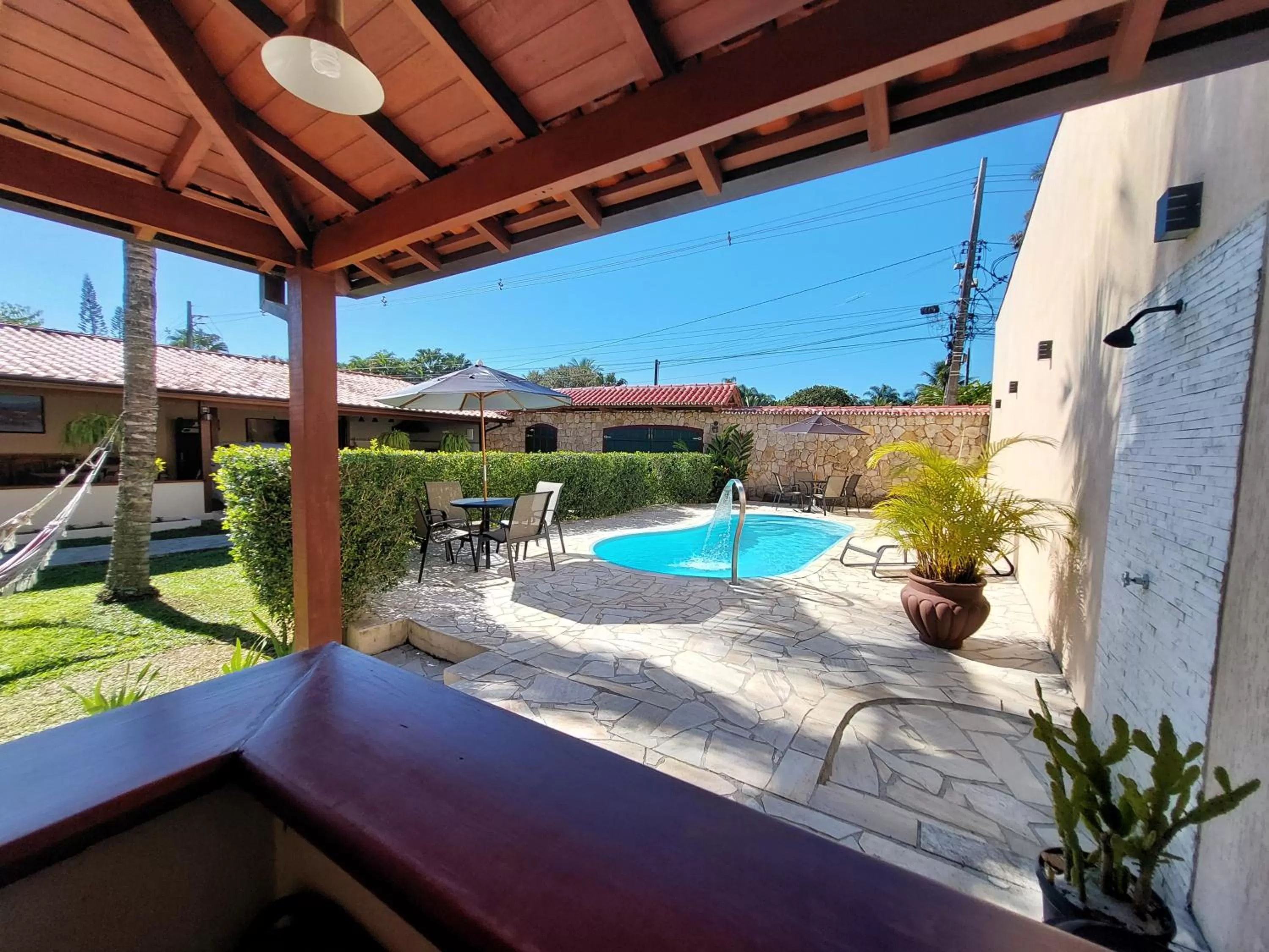 Pool View in Pousada das Saíras