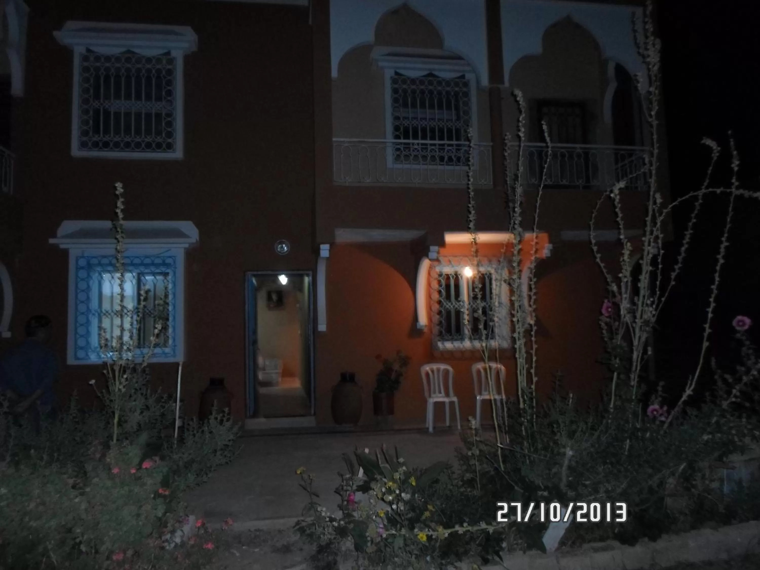 Night, Property Building in Auberge Tilila