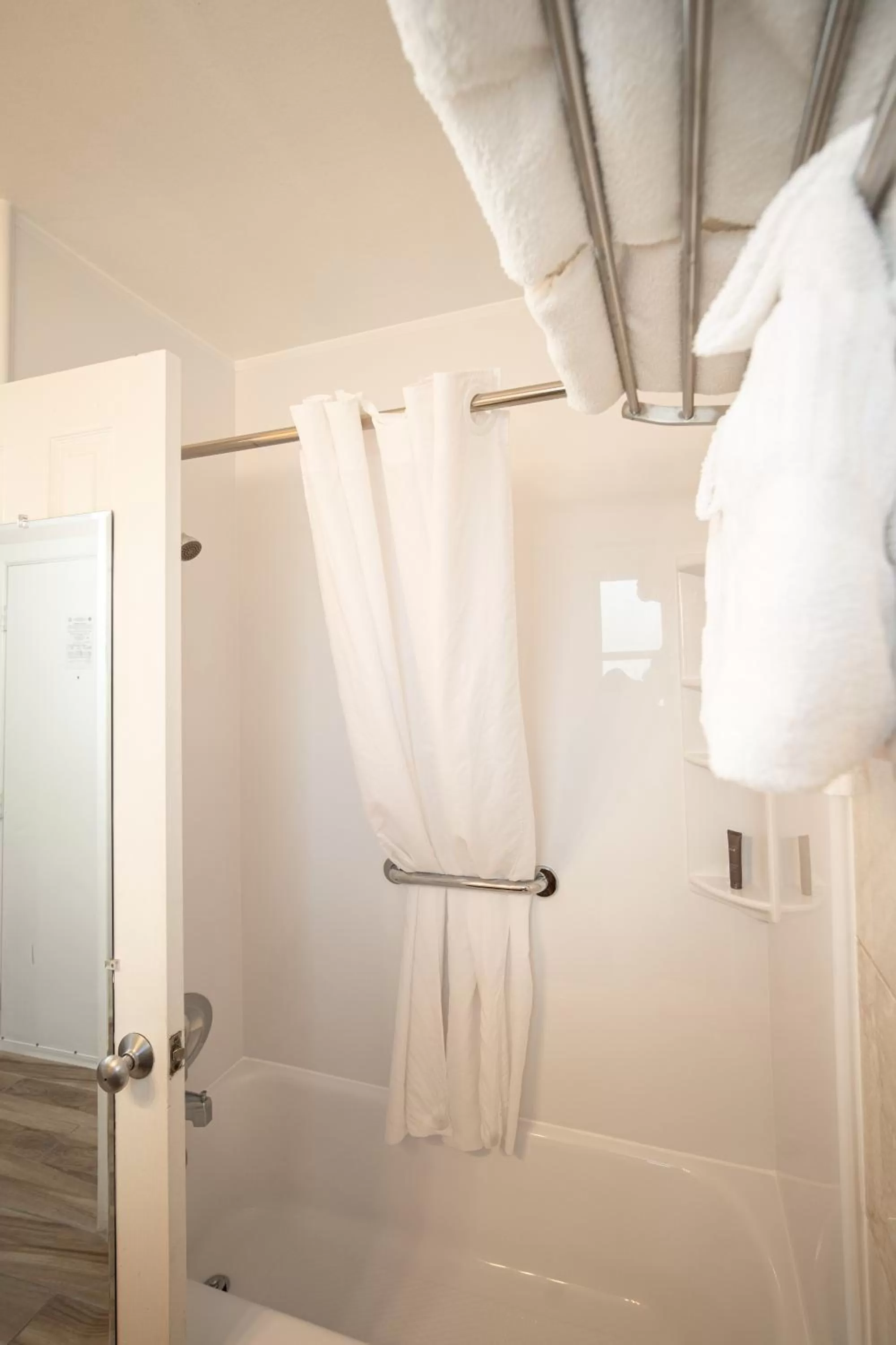 Bathroom in Island Sun Inn & Suites - Venice, Florida Historic Downtown & Beach Getaway