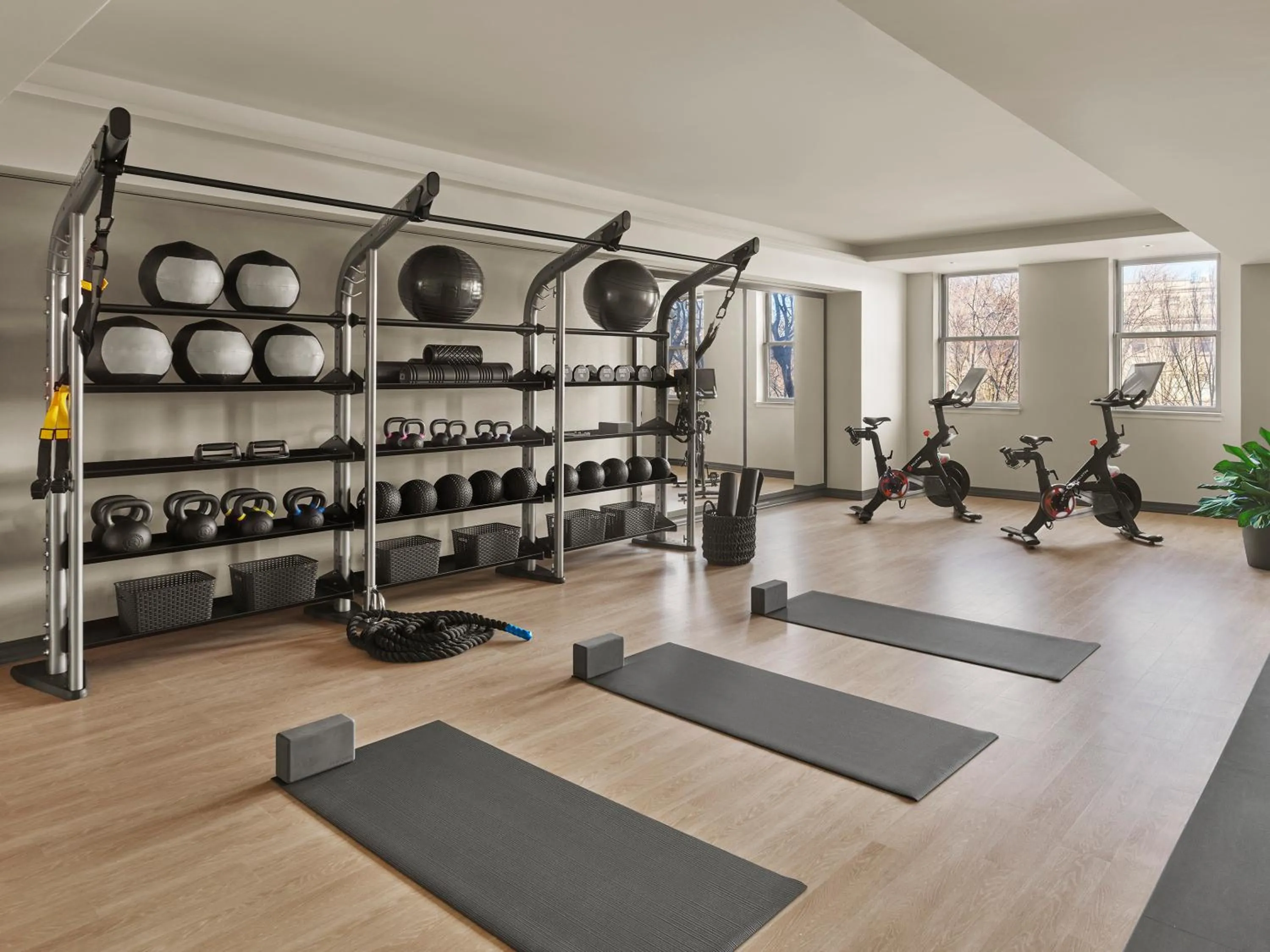 Fitness centre/facilities in The Newbury Boston
