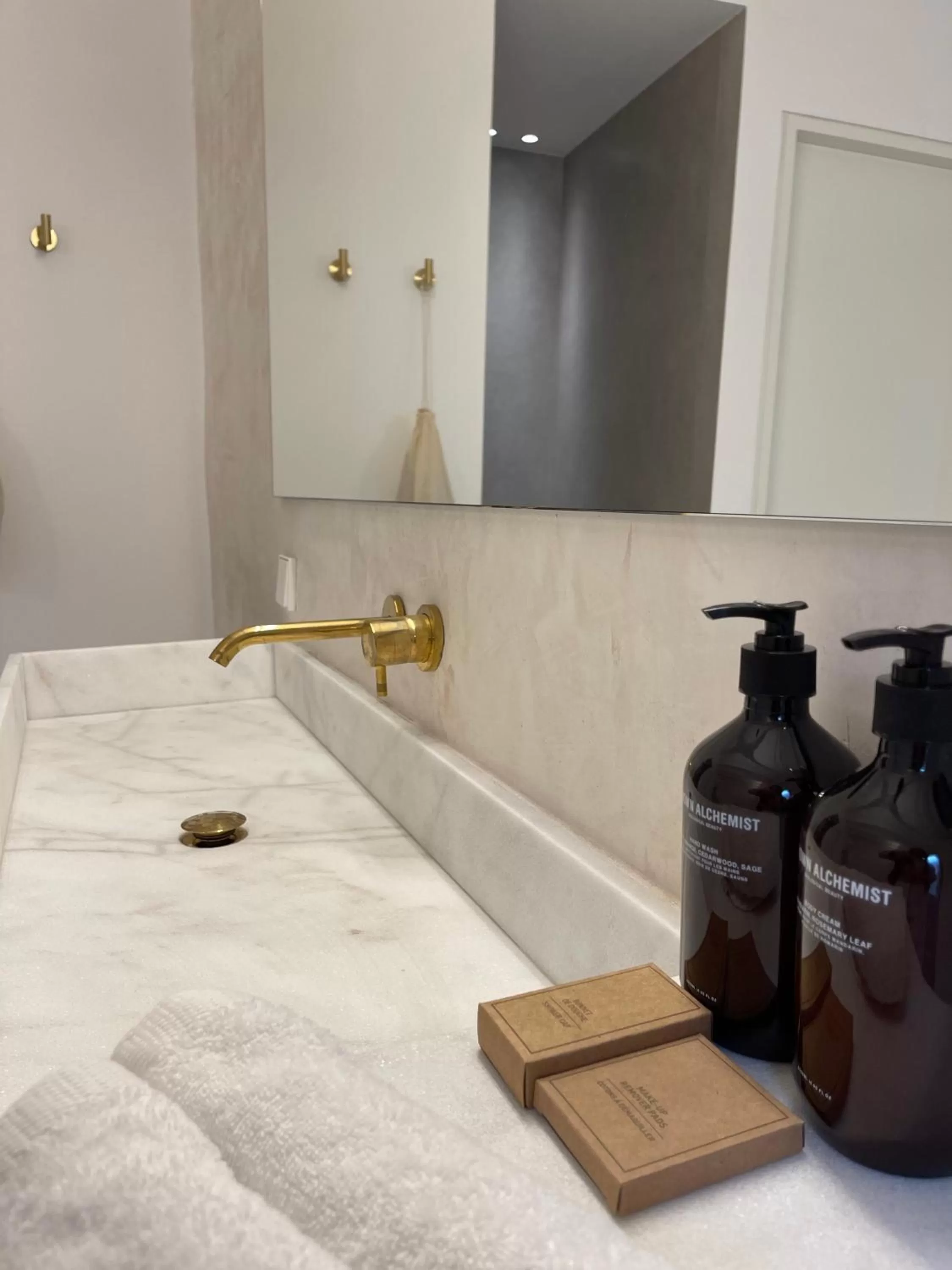 Bathroom, Bed in Meem Townhouse