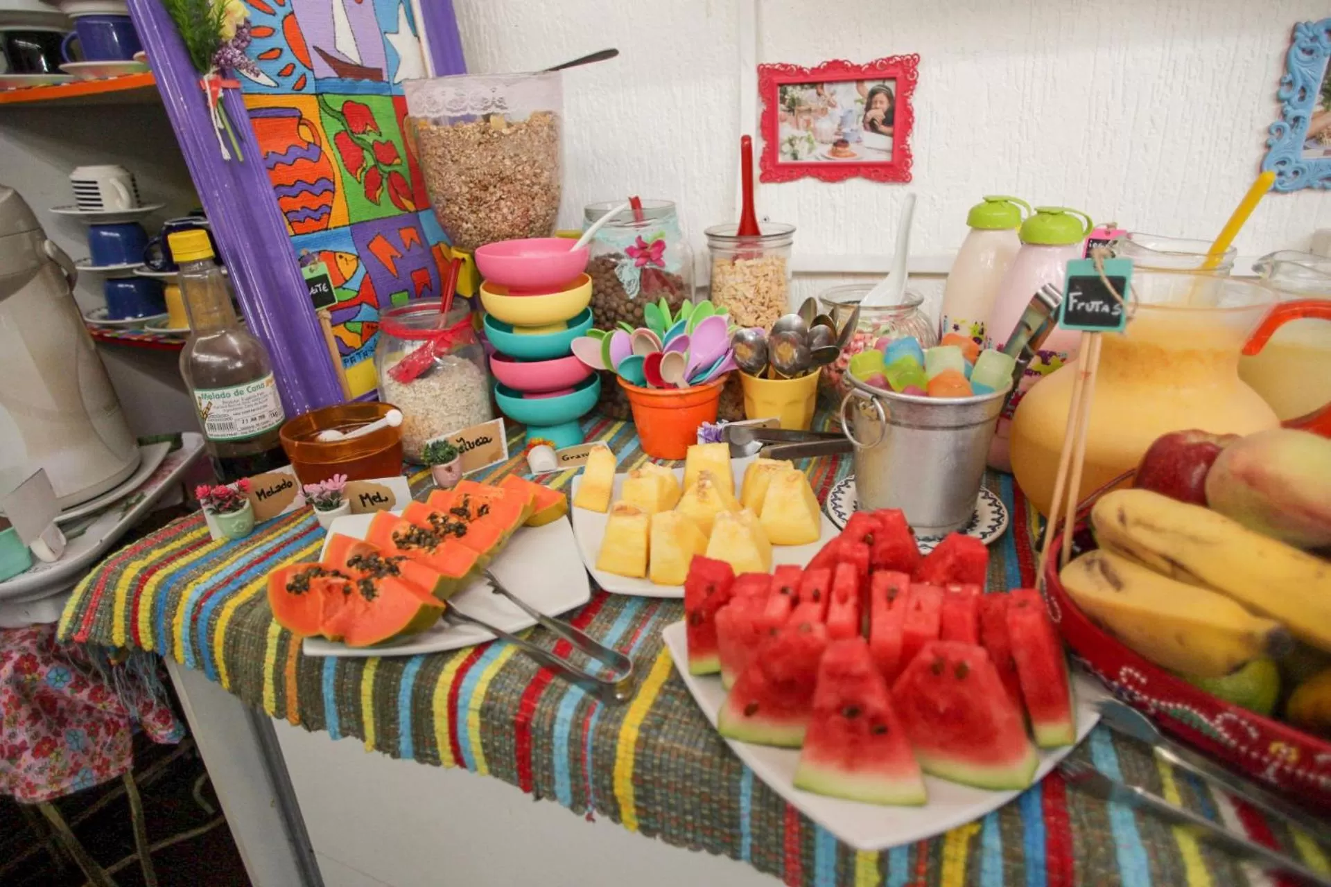 Breakfast in Pousada OceAnas Frente Mar Estaleiro