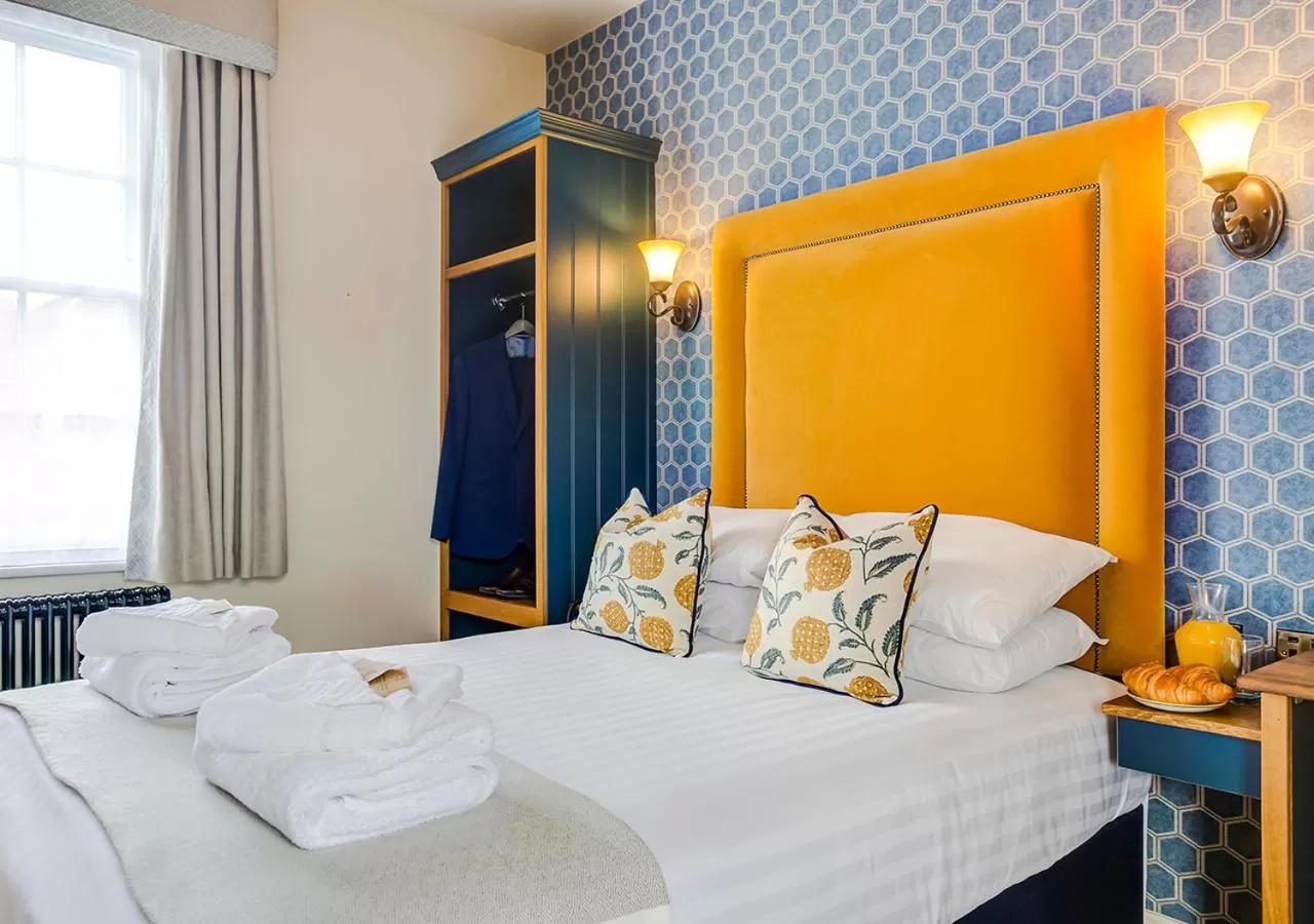 Bed in The George Hotel Colchester