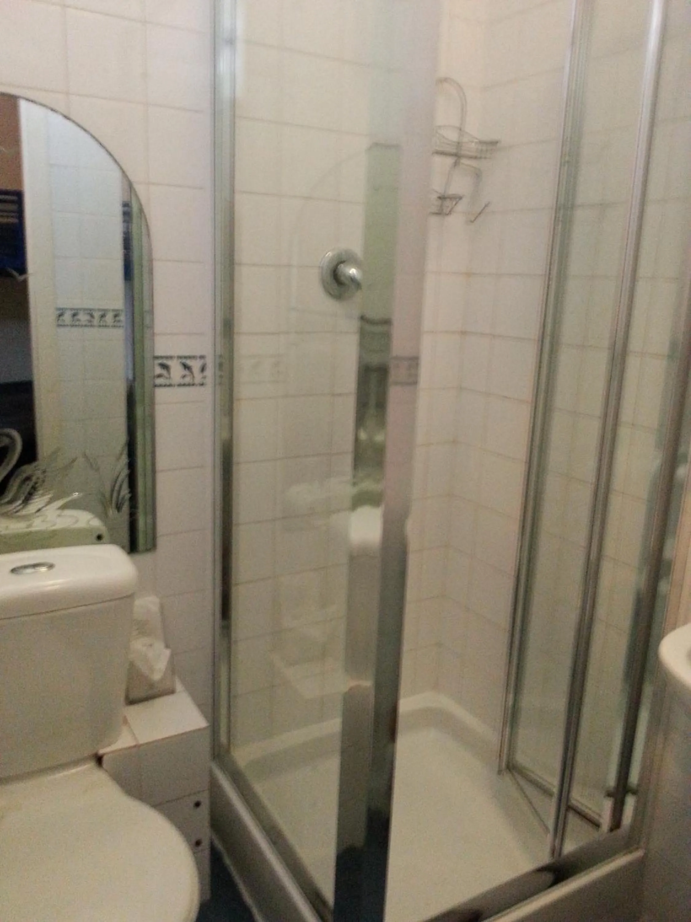 Shower in Strides Hotel