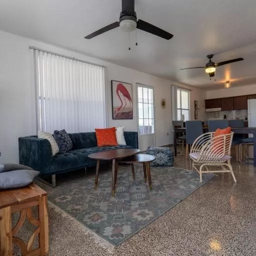 Seating Area in El Flamingo Beach Club