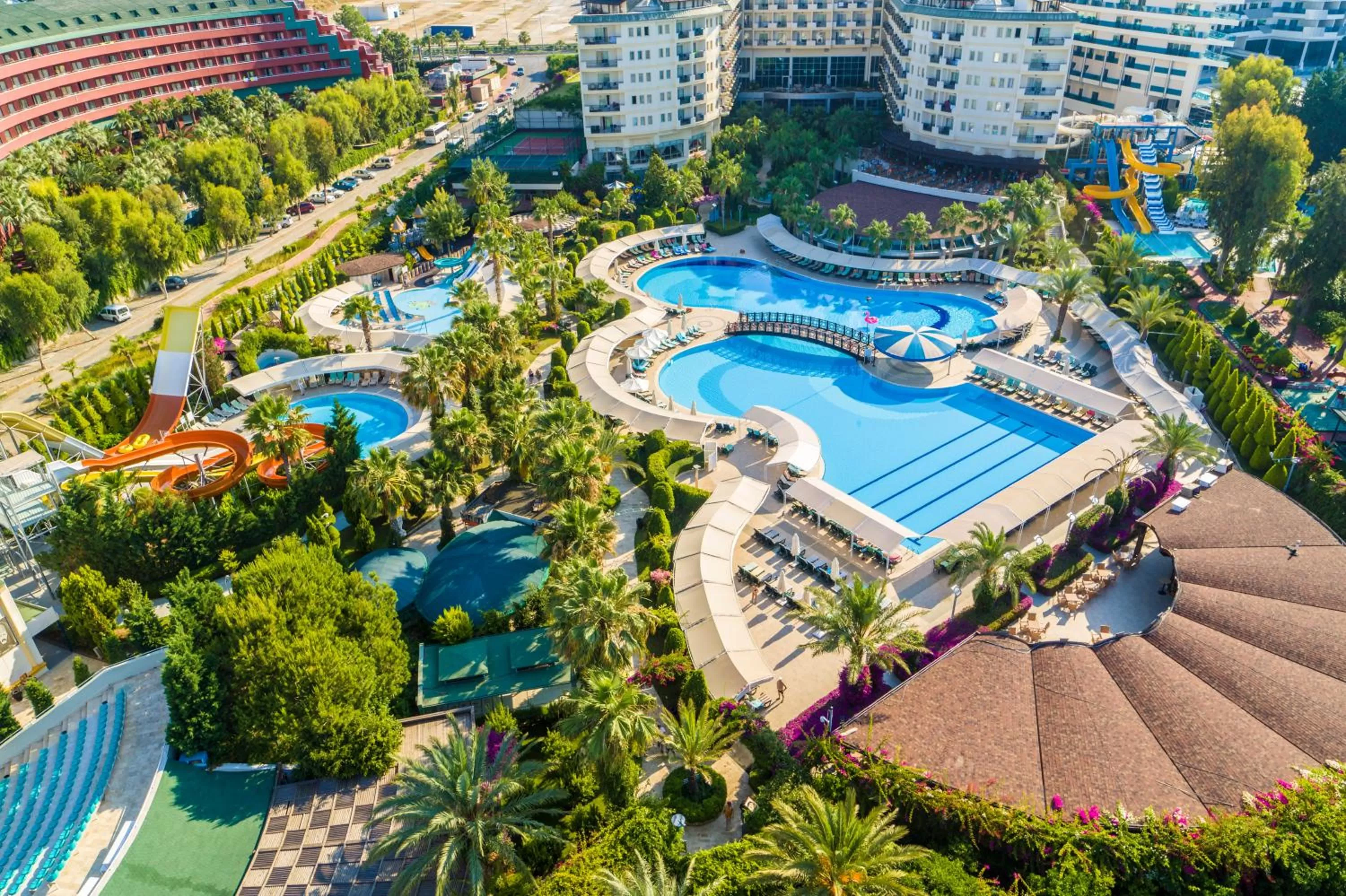 Bird's eye view in Mukarnas Spa & Resort Hotel