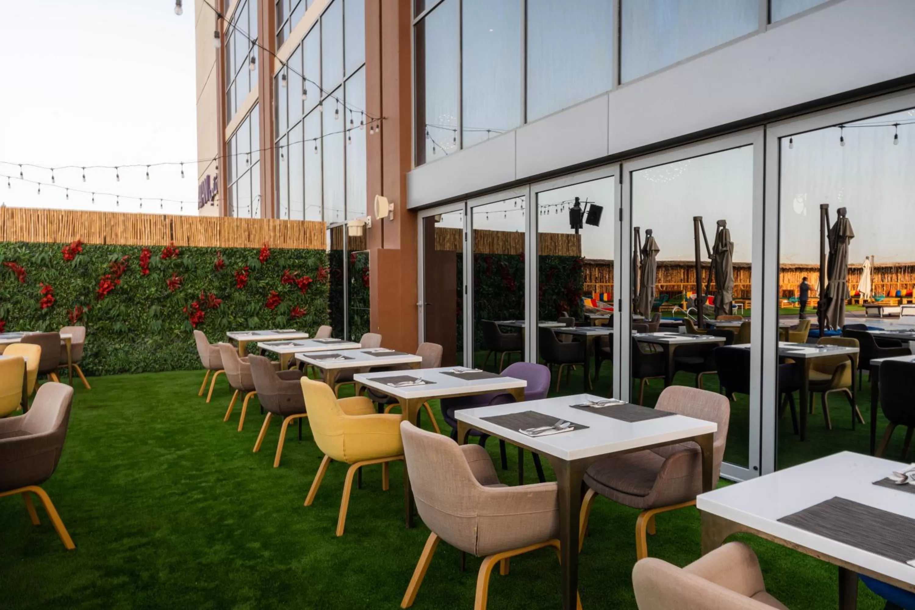 Patio in Avani Ibn Battuta Dubai Hotel