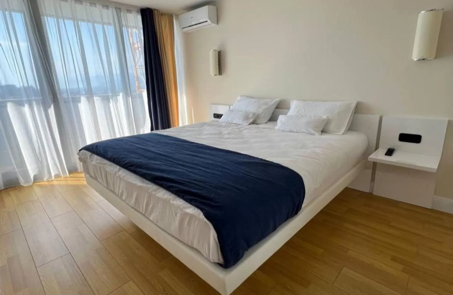 Bed in Batumi Orbi City Wonderful Sea View