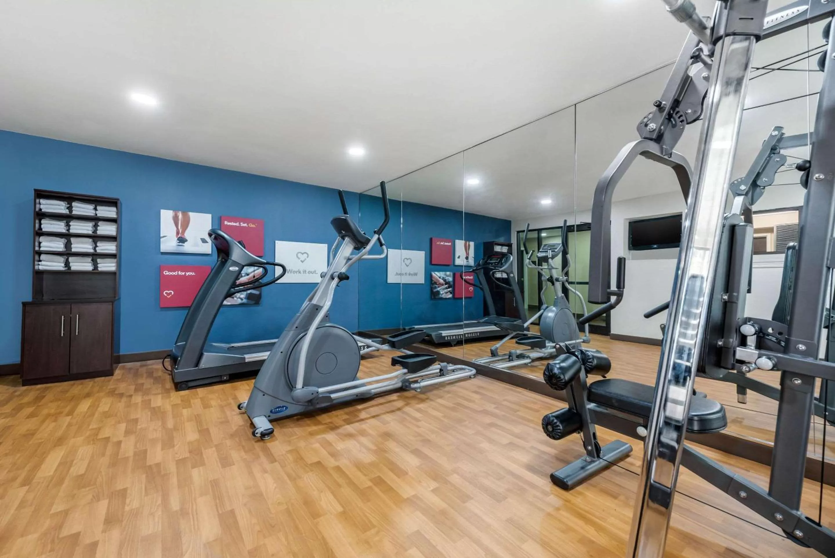 Fitness centre/facilities in Comfort Suites Lafayette University Area