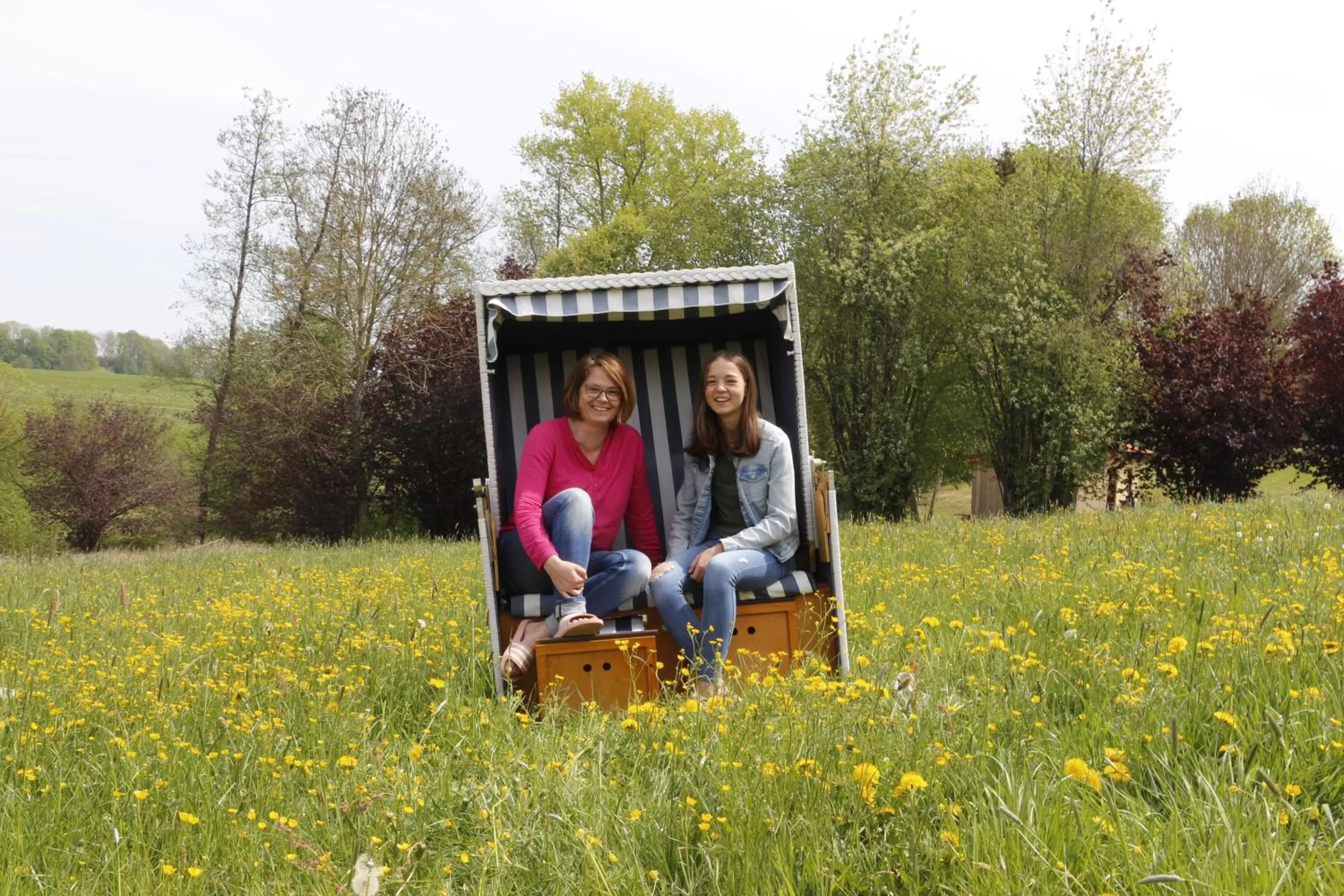 Garden in Gästehaus Zehmerhof bei Erding