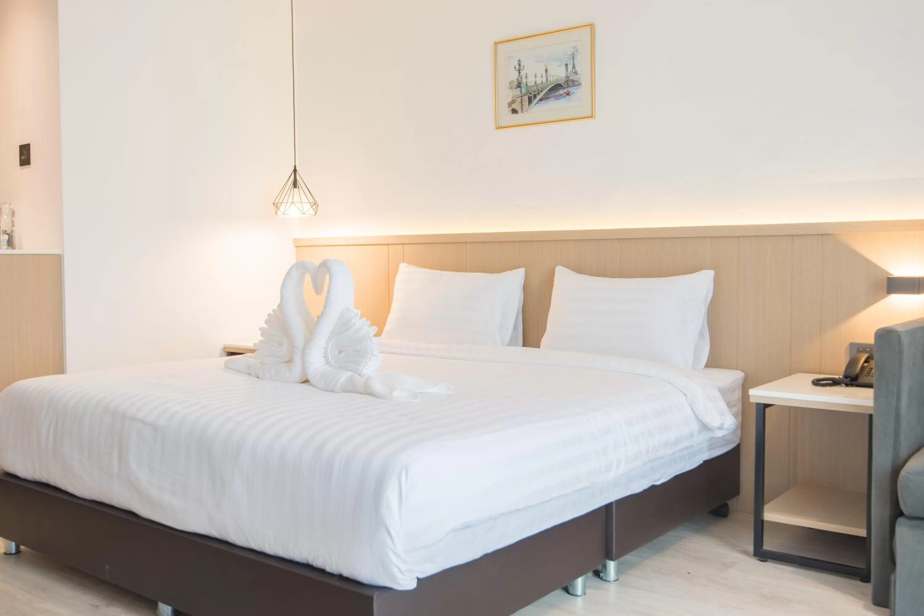 Bed in Madison Bangkok Hotel