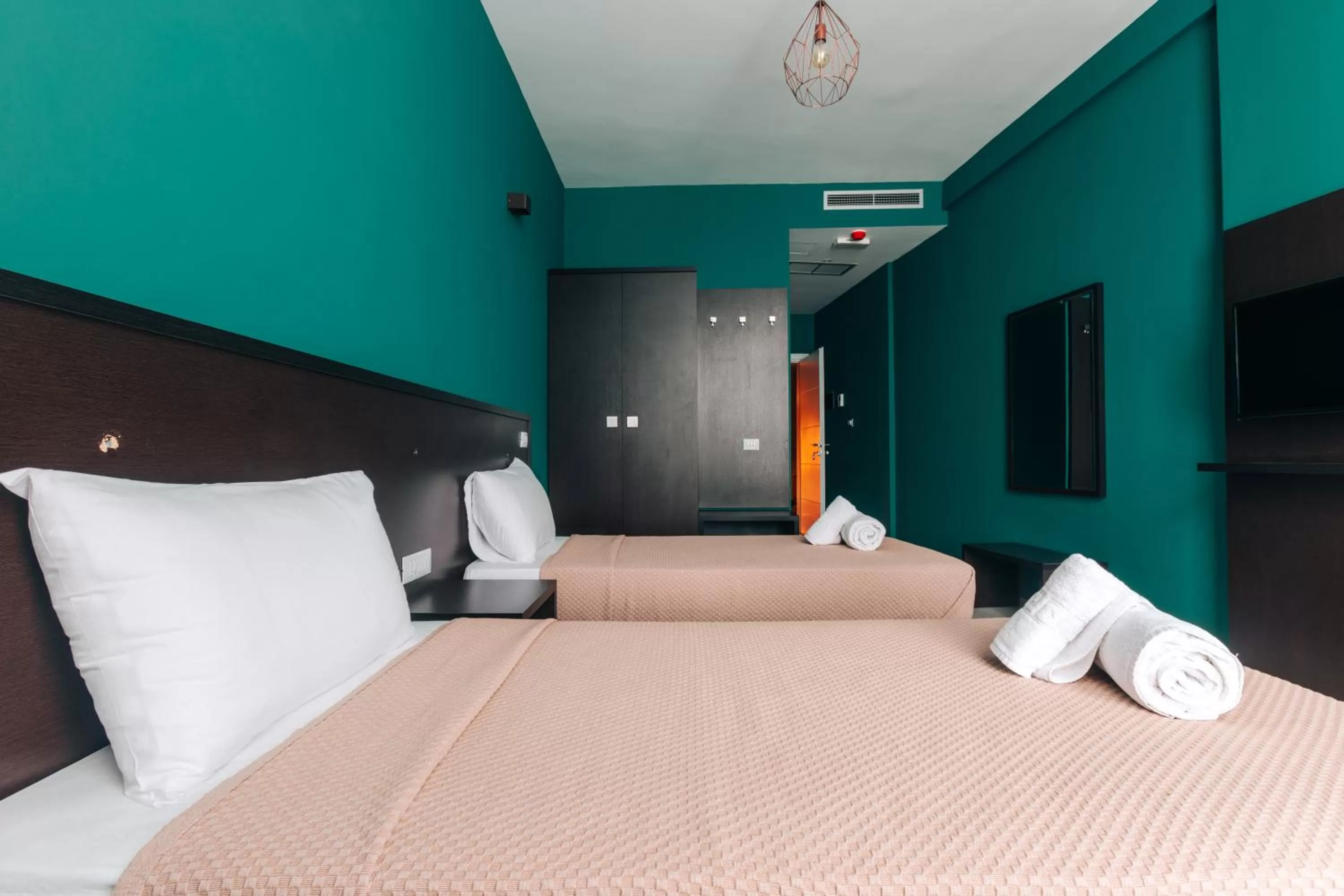 Bed in Arc Hotel Tirana