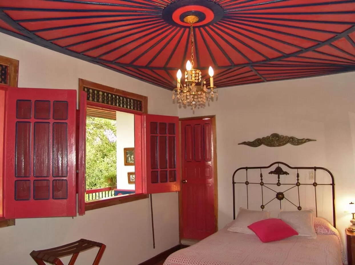 Bed in Finca Cafetera El Balso