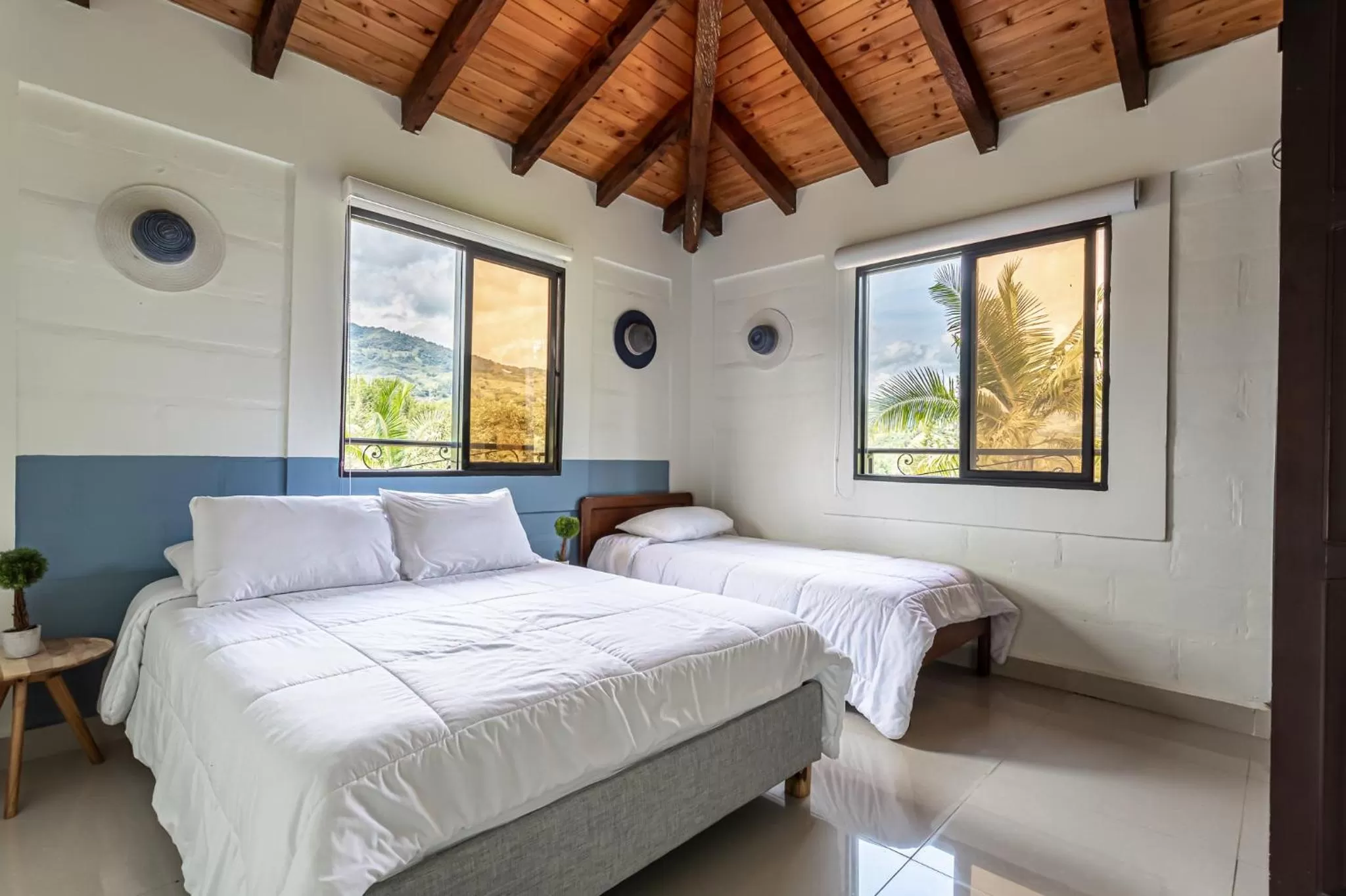 Bed in Soy Local Guatape