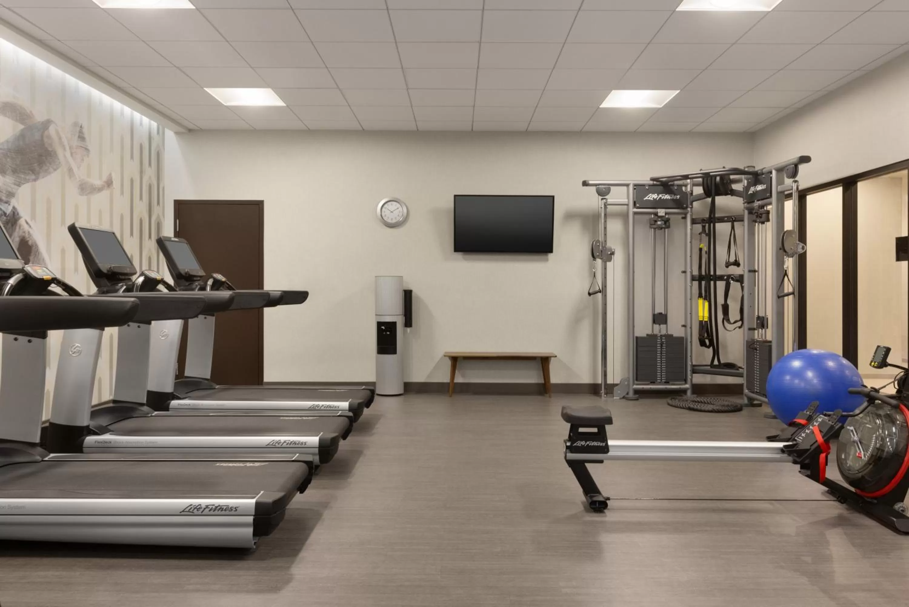 Fitness centre/facilities in Hyatt Place Houston Downtown