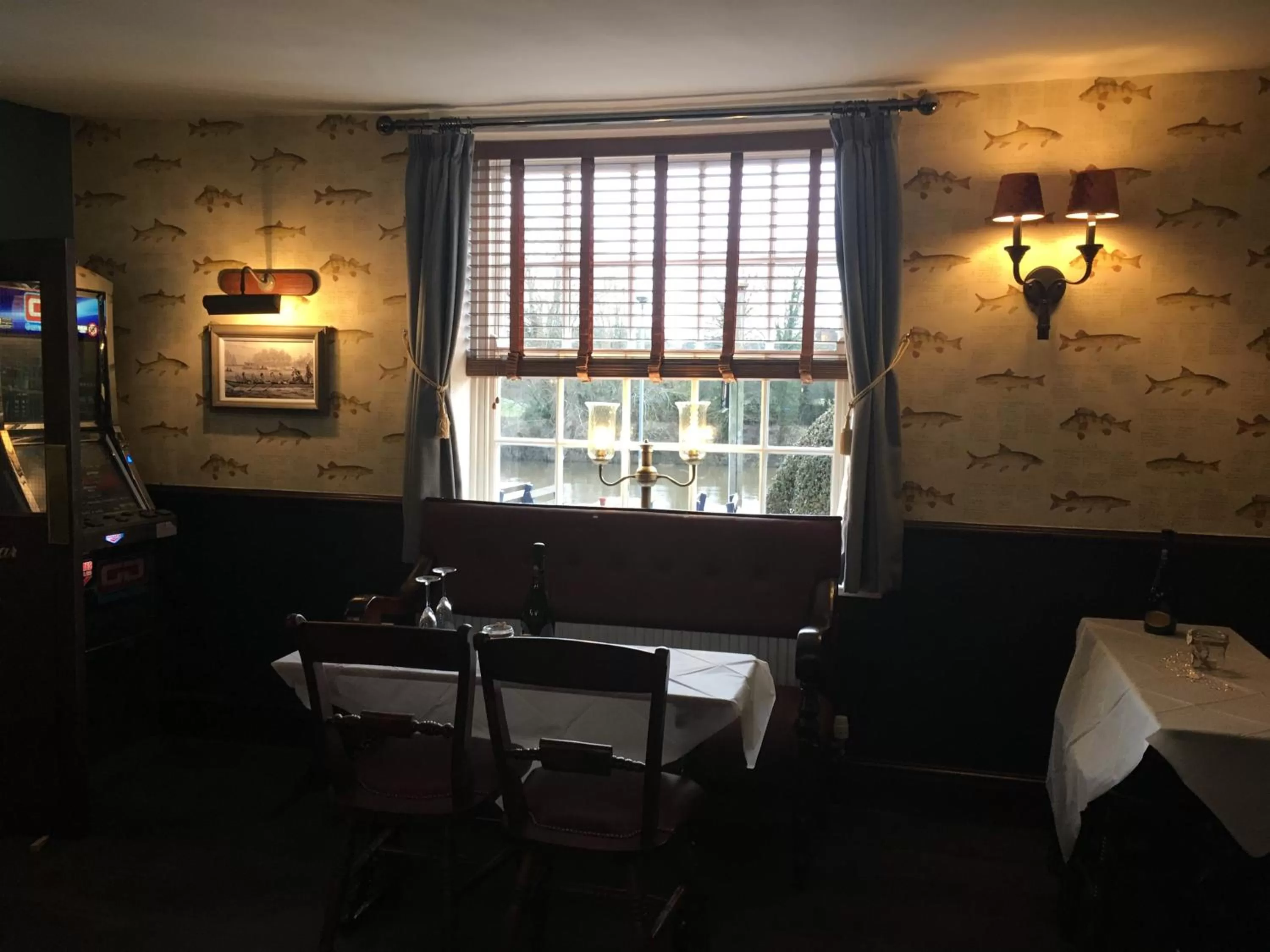 Lounge or bar in The Angel Inn Stourport
