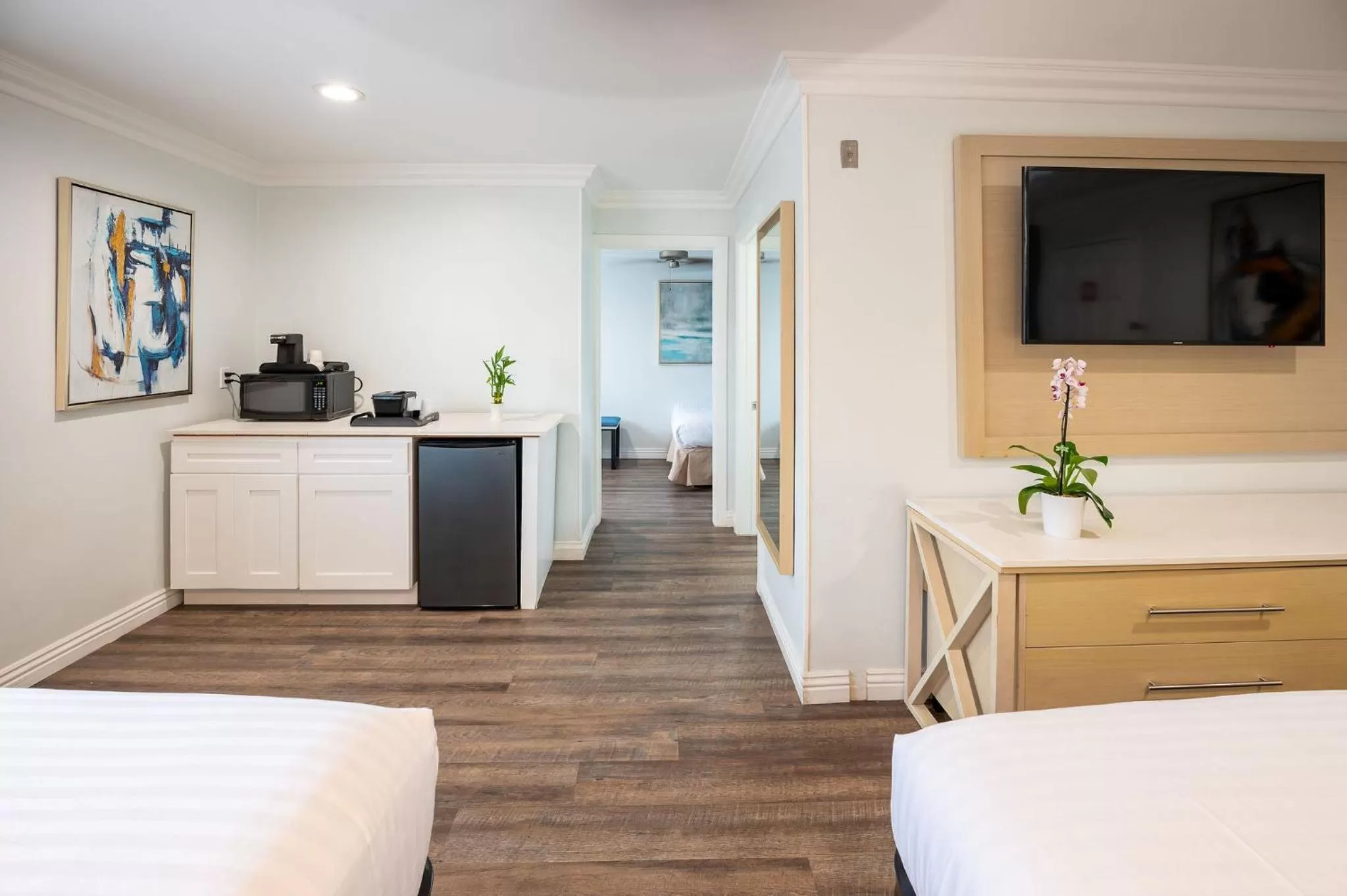 Bed in Ramada by Wyndham Redondo Beach