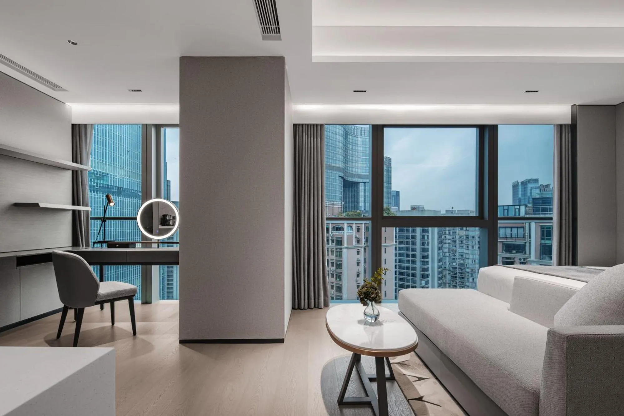 City view in Ascott ICC Guangzhou