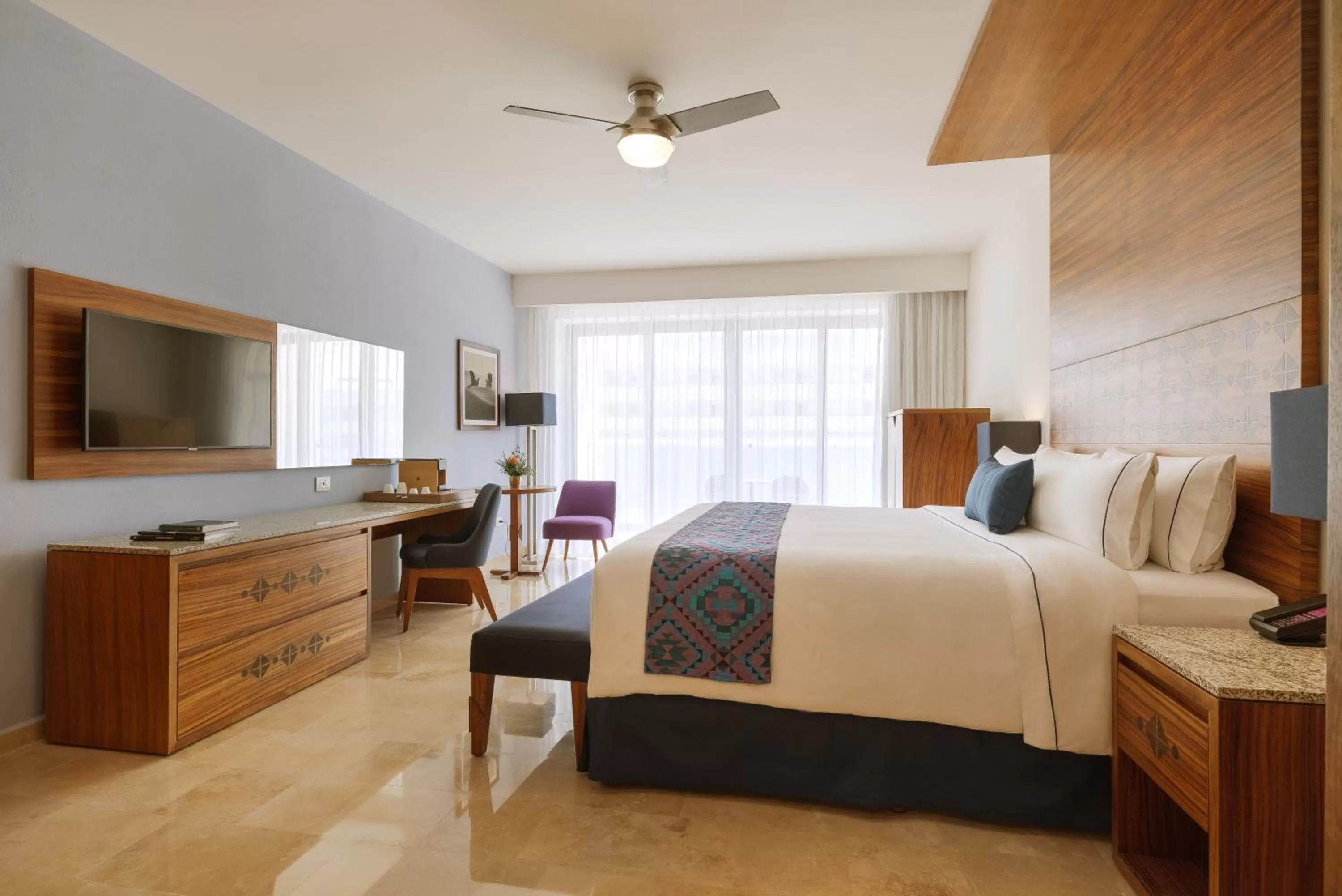 Photo of the whole room, Bed in Sensira Resort & Spa Riviera Maya All Inclusive