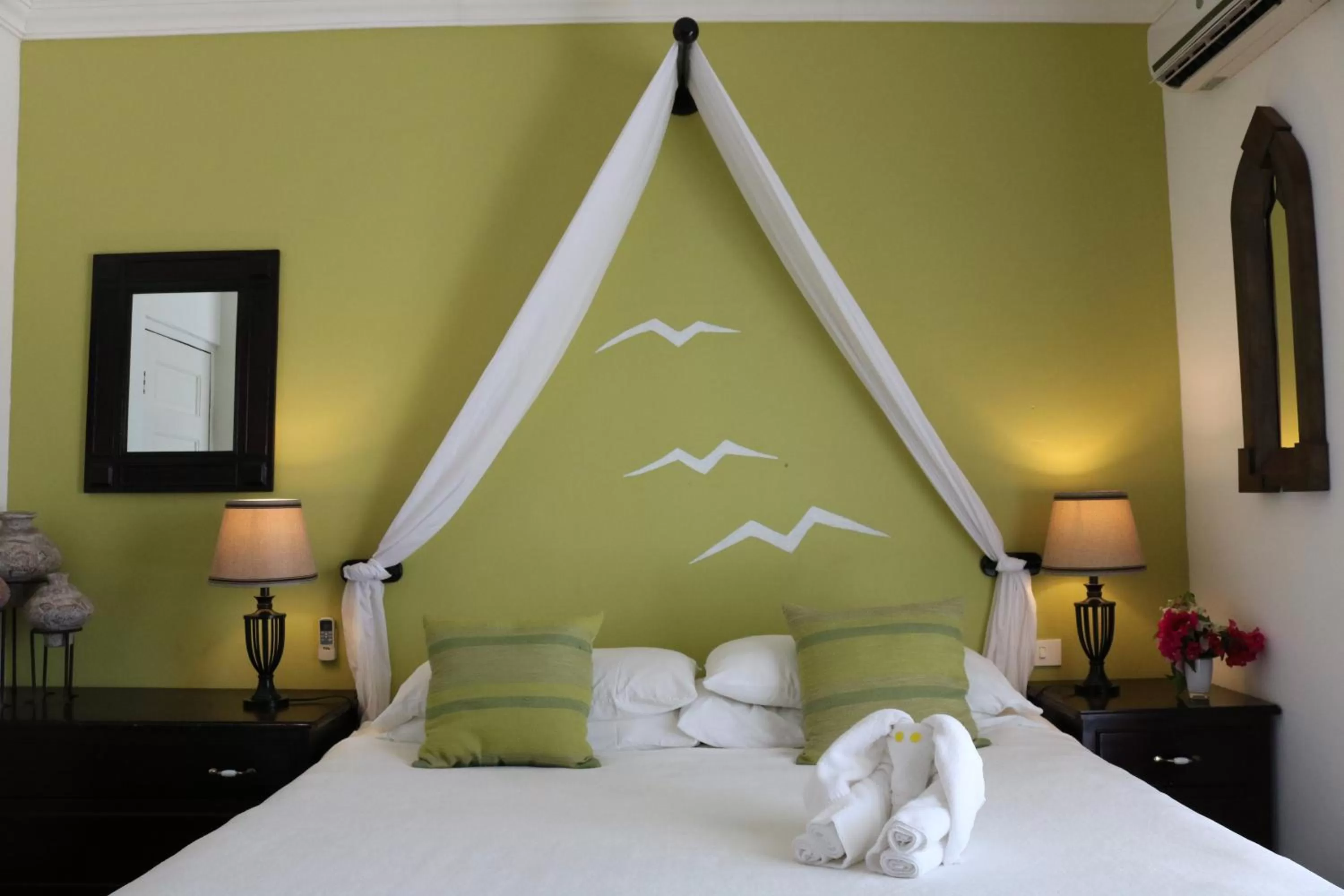 Bed in Villa Boscardi