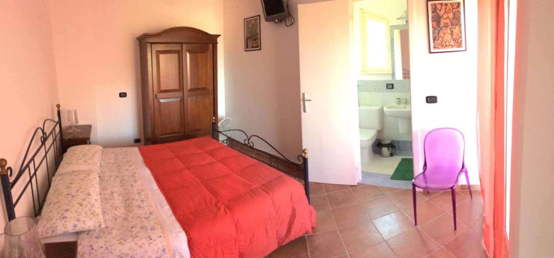 Bed in B&B Villa zia Febronia