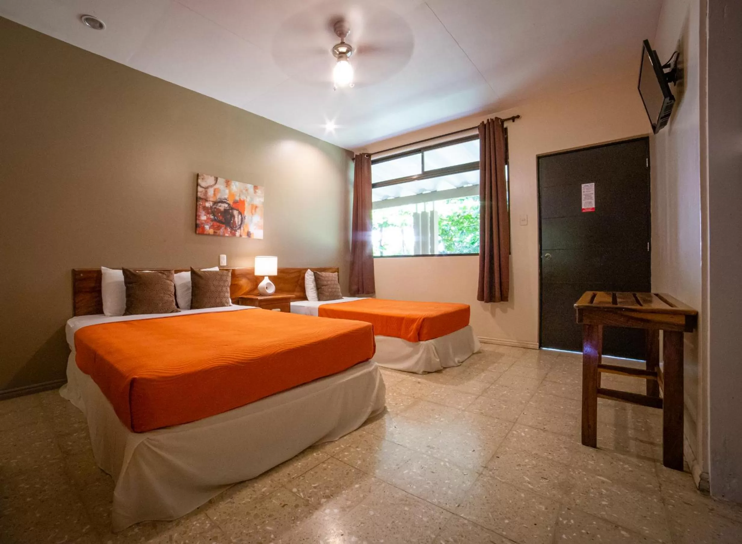 Bed in Hotel Diriá Santa Cruz