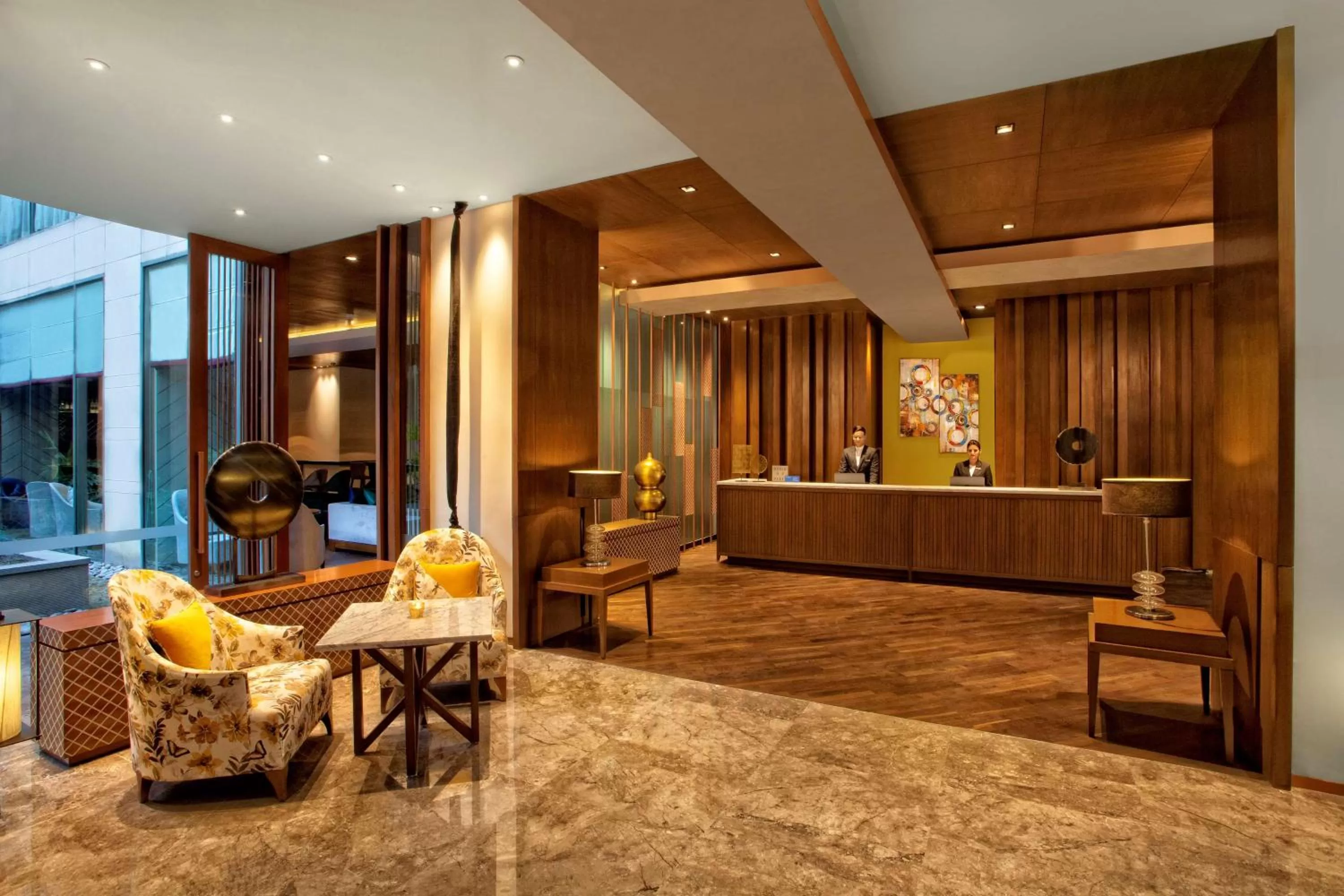 Lobby or reception in Hyatt Regency Amritsar Hotel & Spa