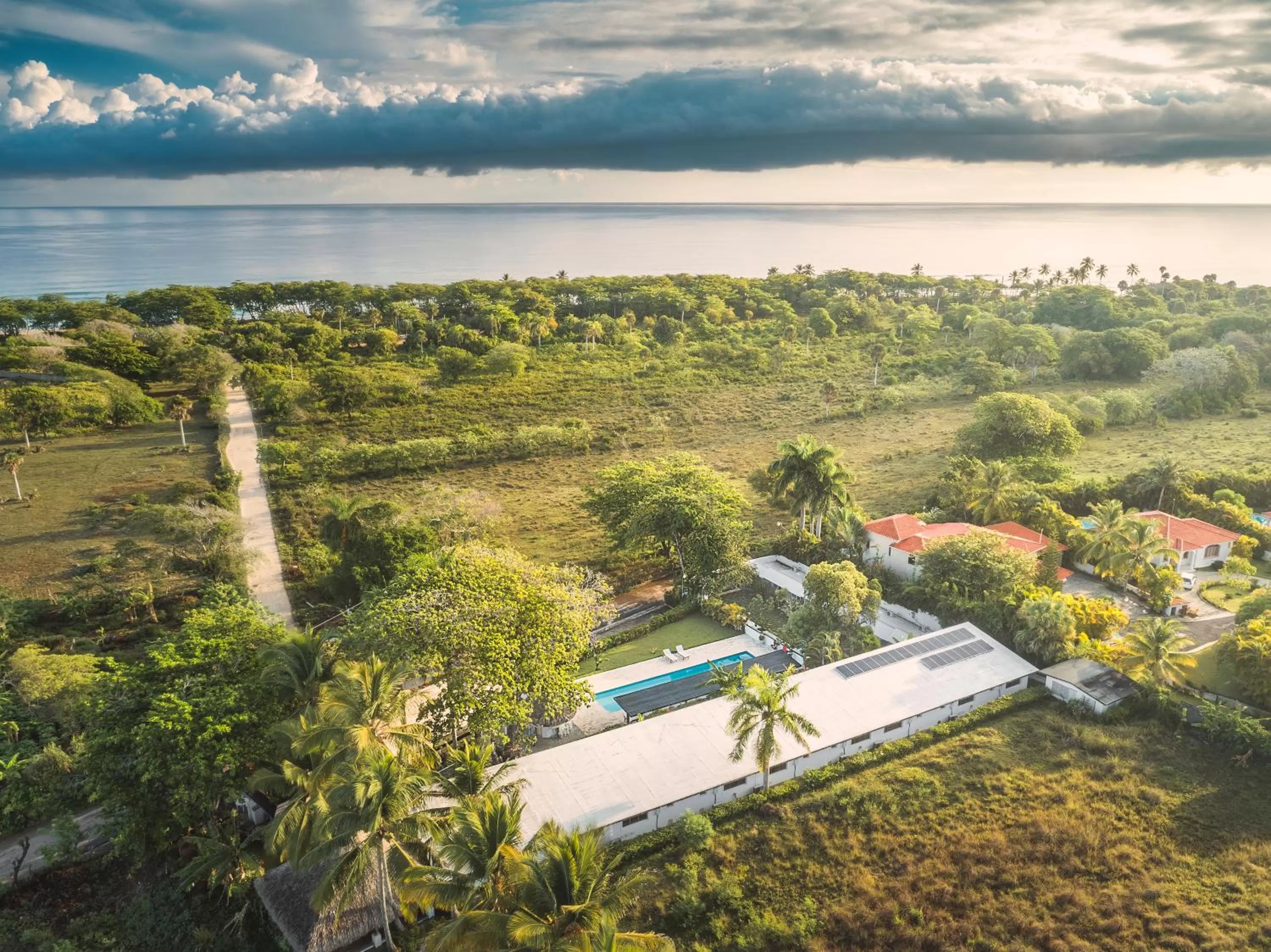Sea view, Bird's-eye View in El Encuentro Surf Lodge
