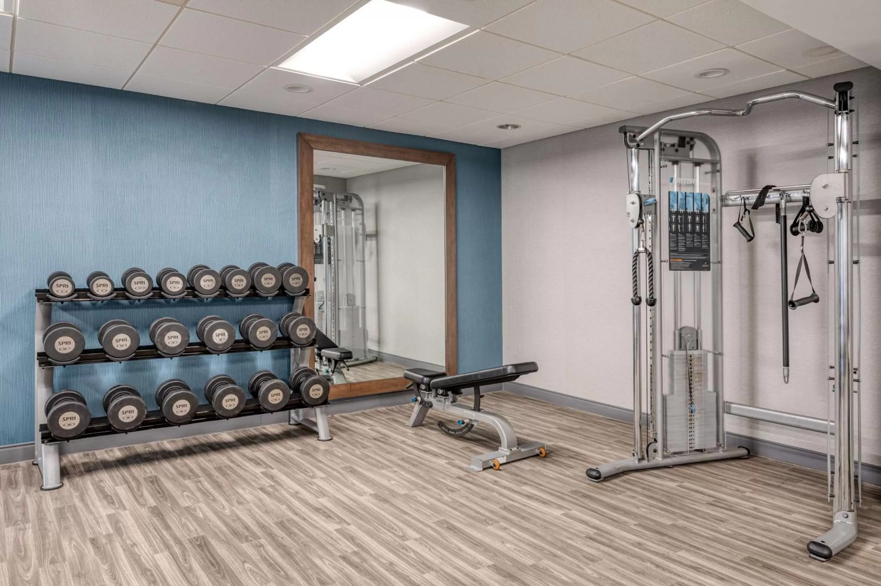 Fitness centre/facilities in Hampton Inn Baltimore/White Marsh