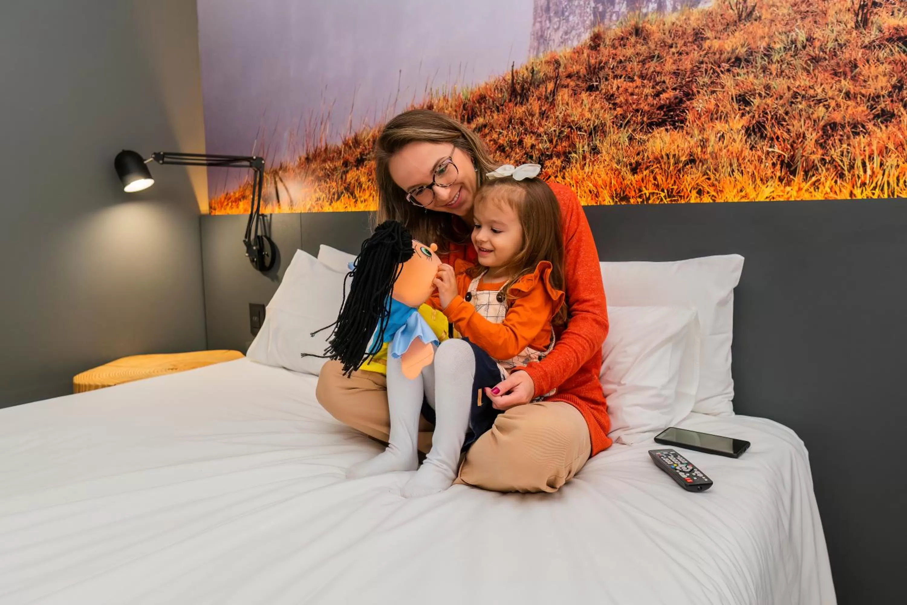 TV and multimedia, Bed in Novotel Criciuma