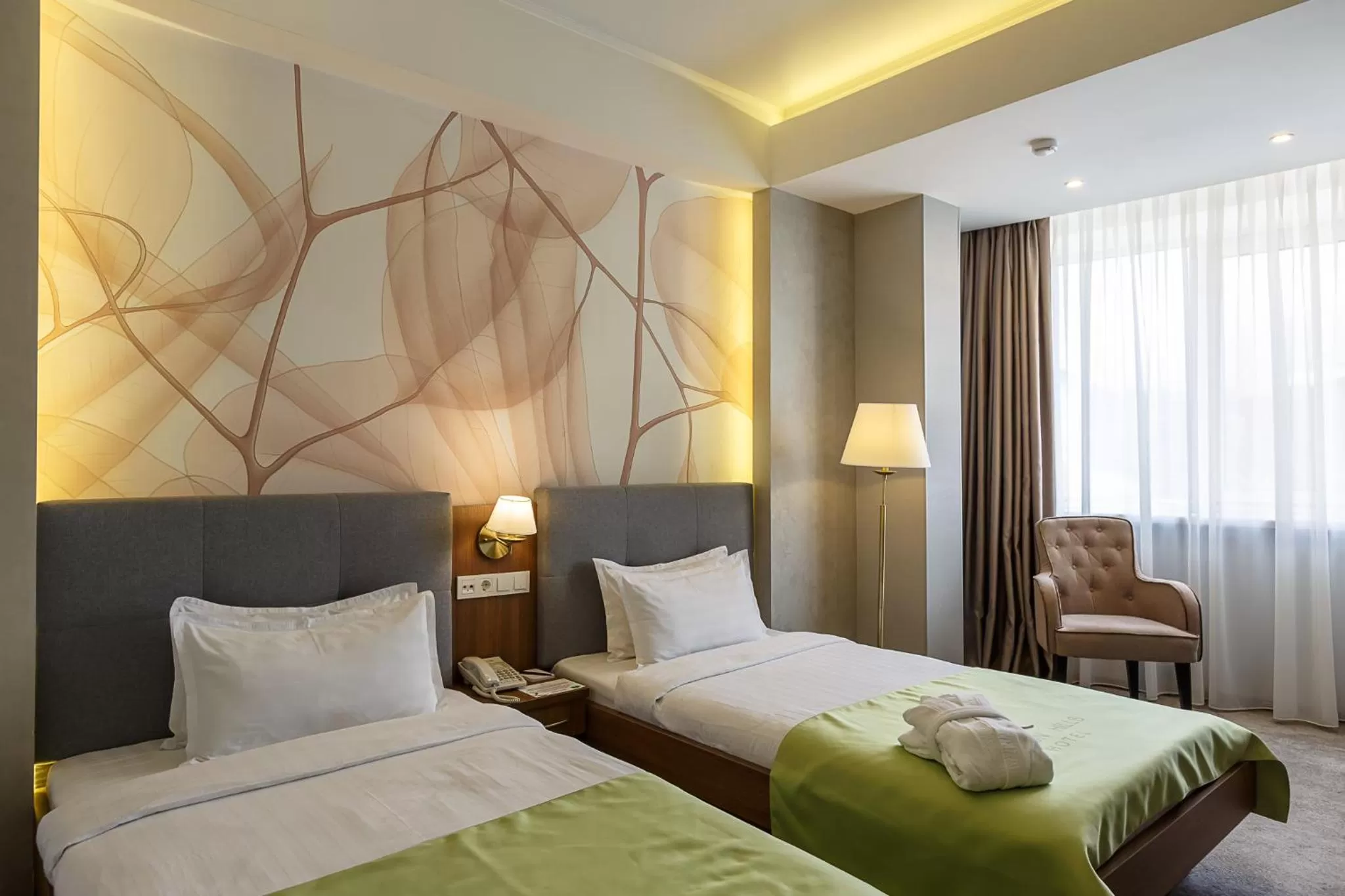 Bed in Renion Hills Hotel