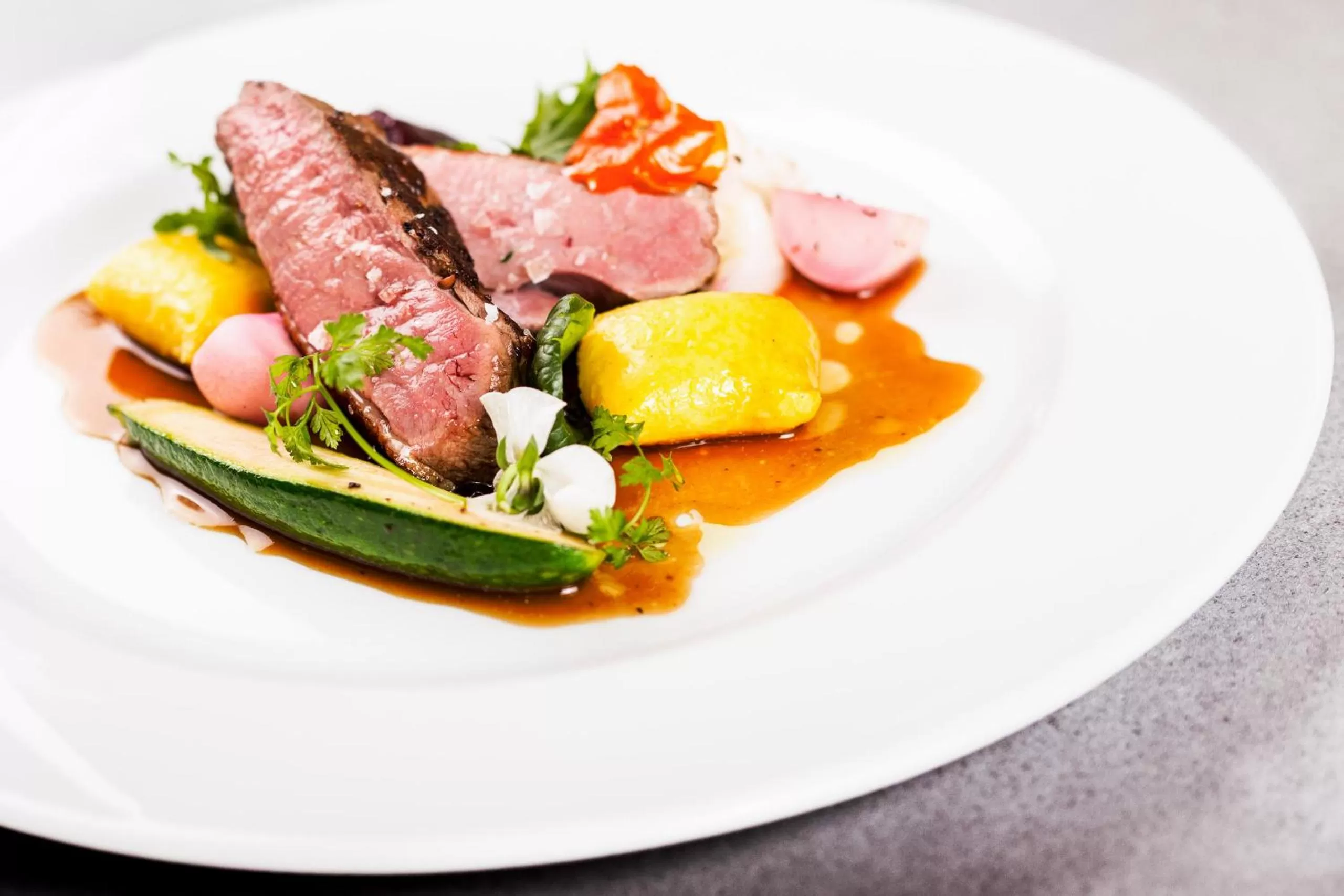 Food close-up in Retro Riverside Wellness Resort