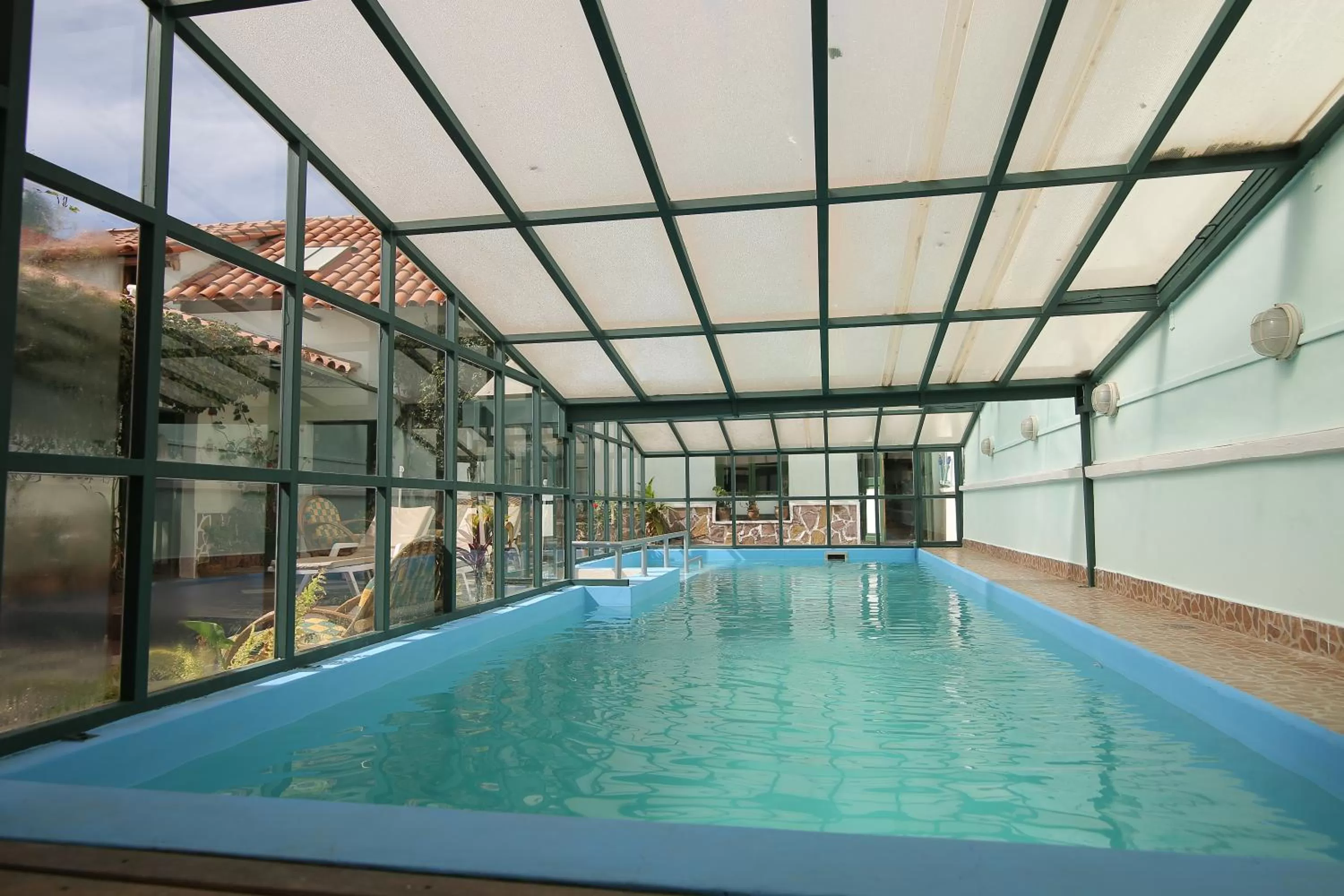 Swimming Pool in Casa Verde B&B