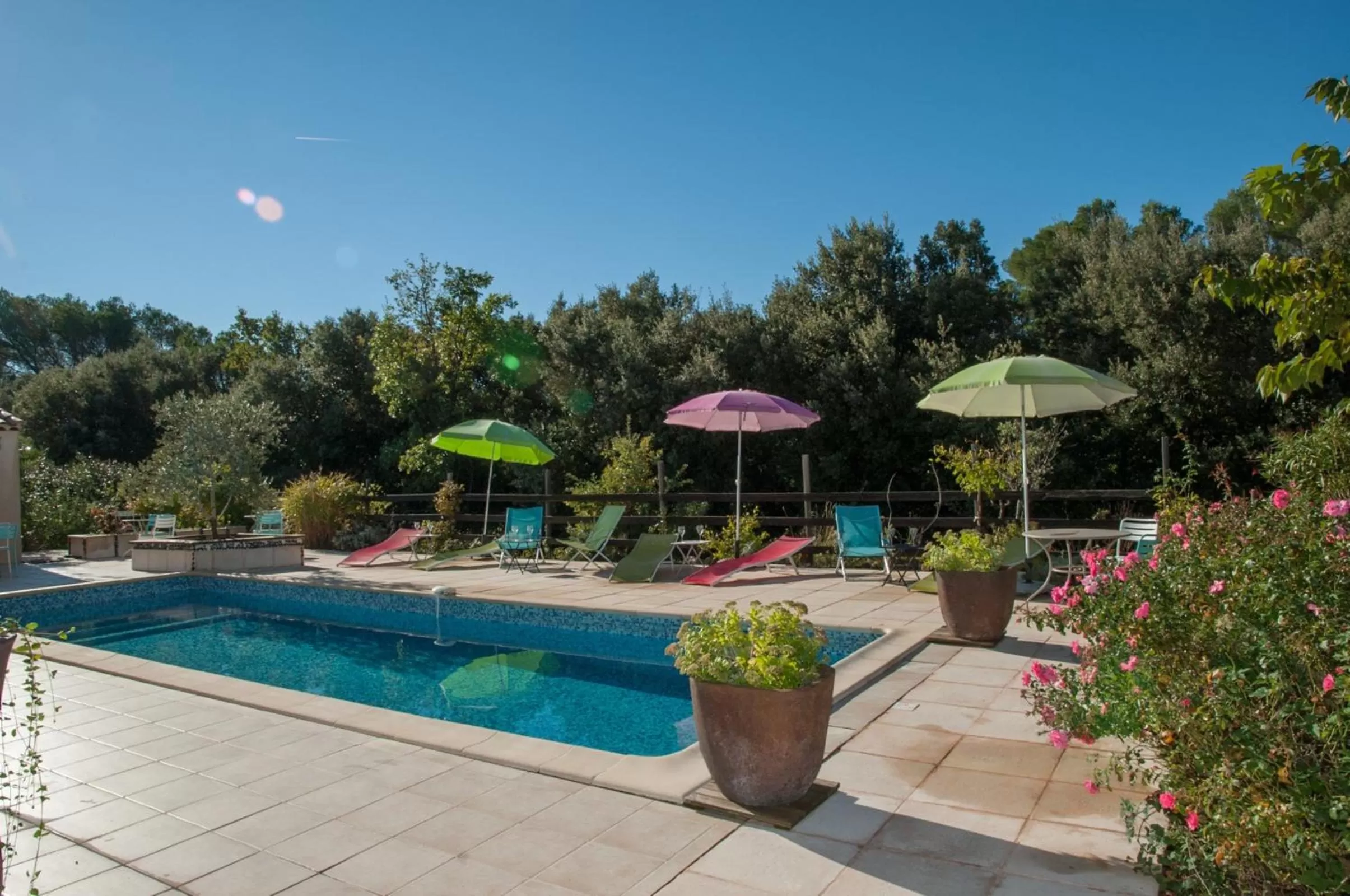 Patio in Le Mas Pinède