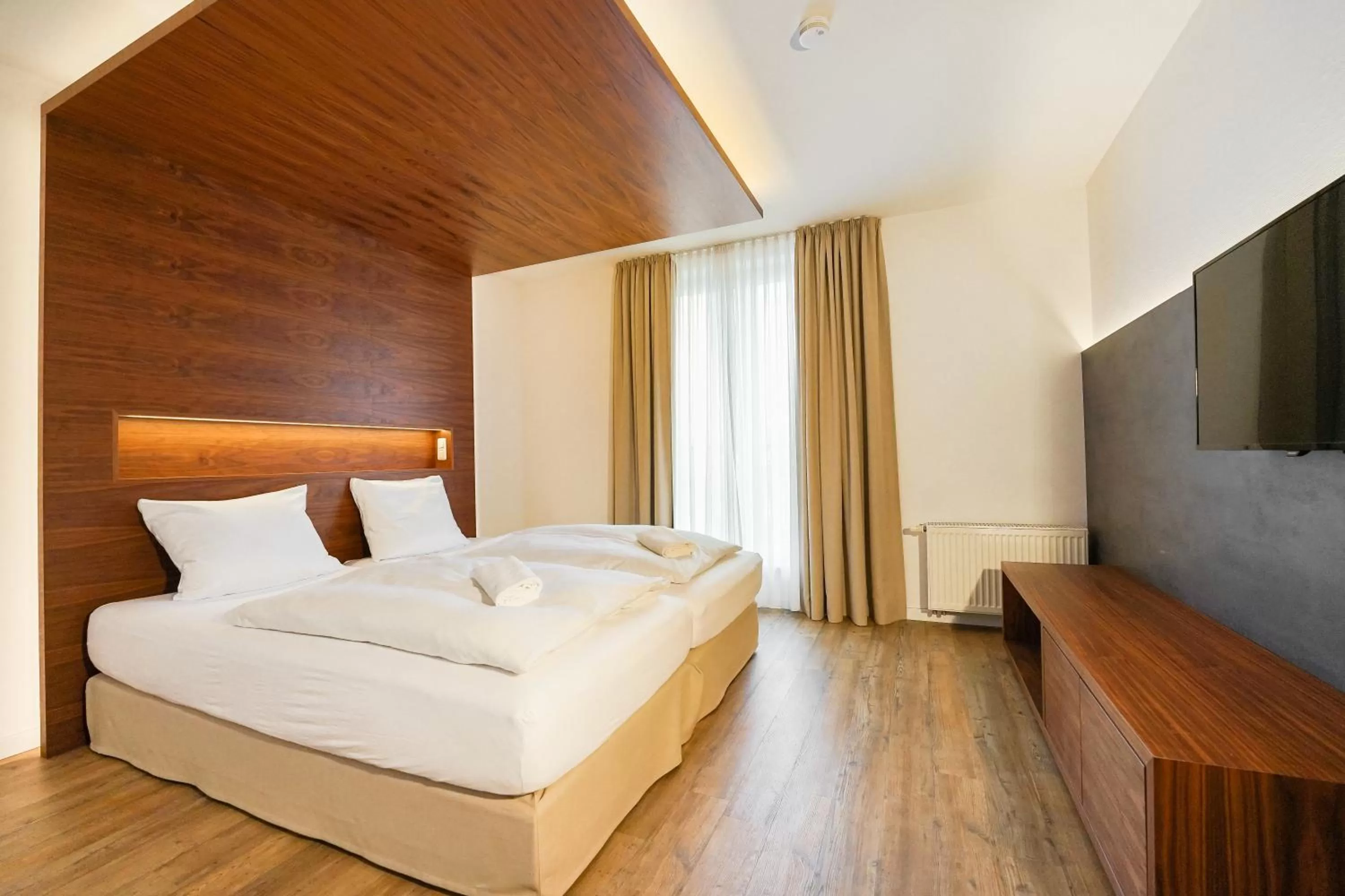 Bed in Hotel Kannenkeller