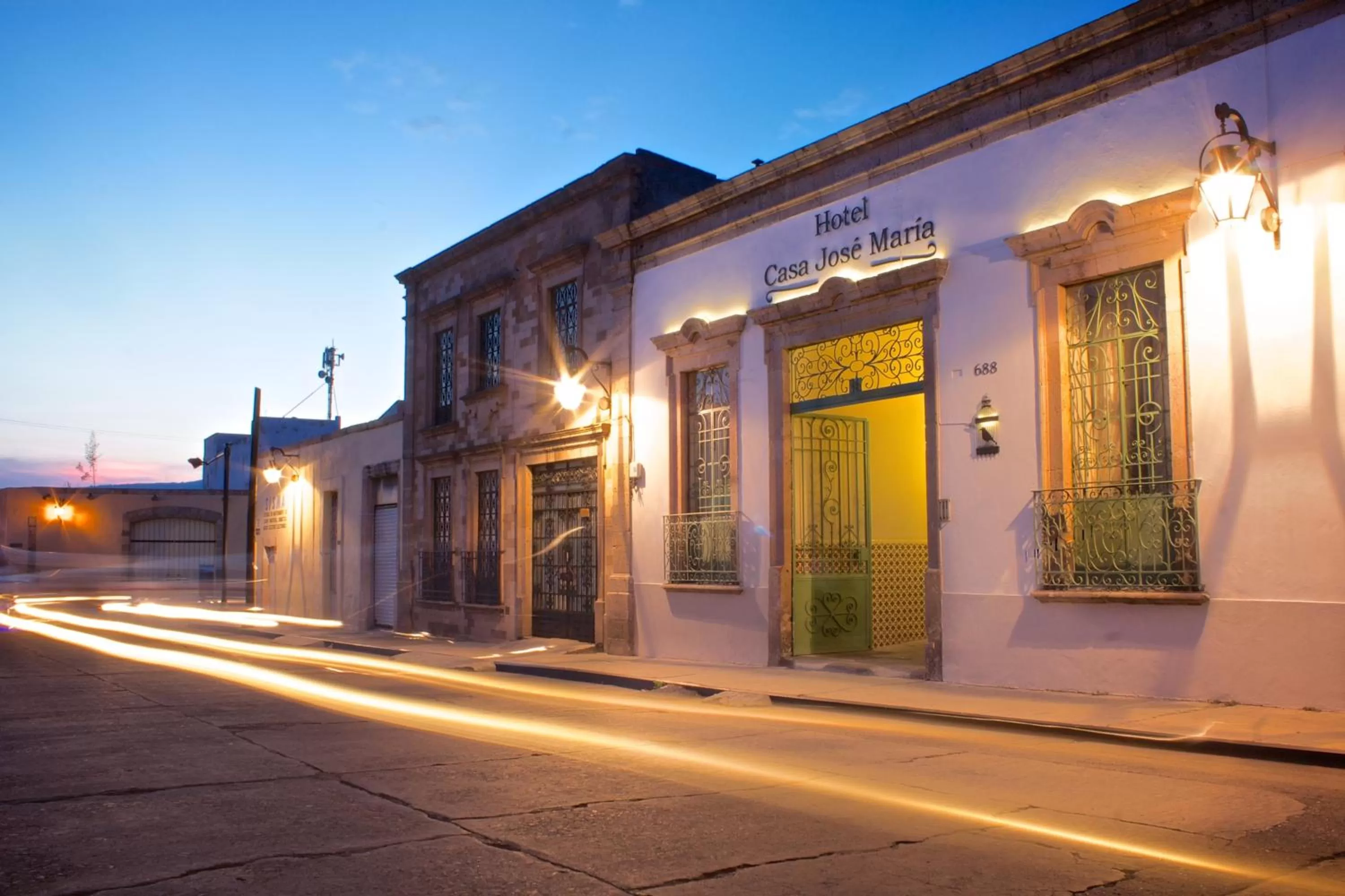 Facade/entrance in Casa Jose Maria