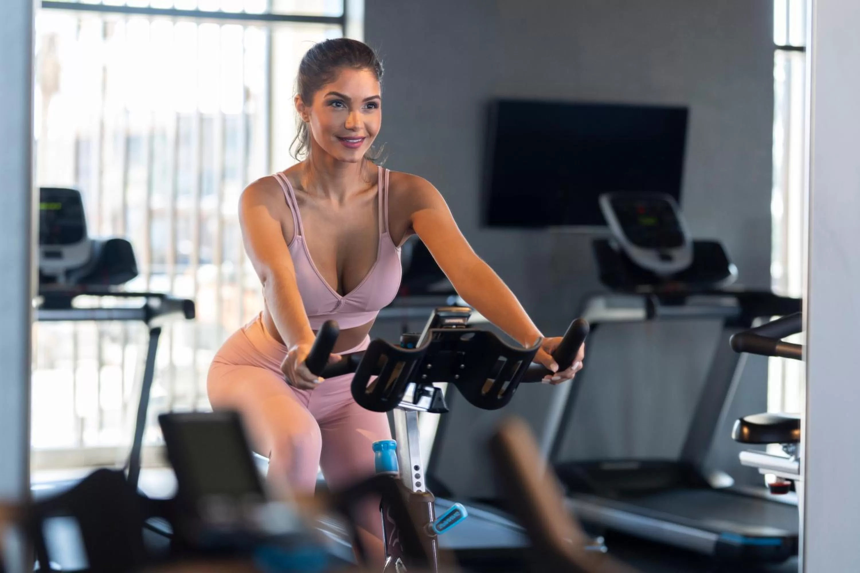 Fitness centre/facilities in Hyatt Centric Jumeirah Dubai