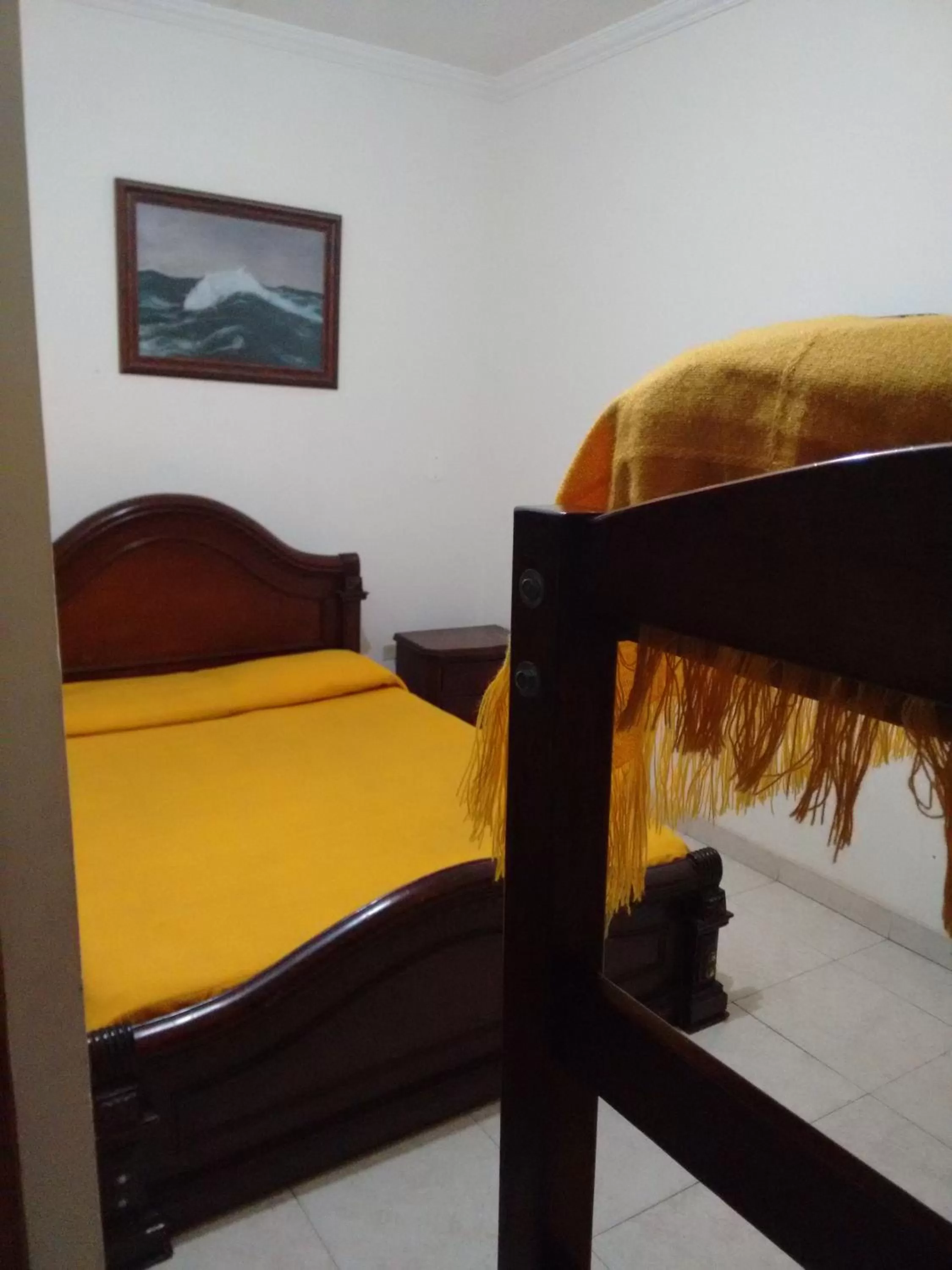 Bed in Hotel Ejecutivo Imperial