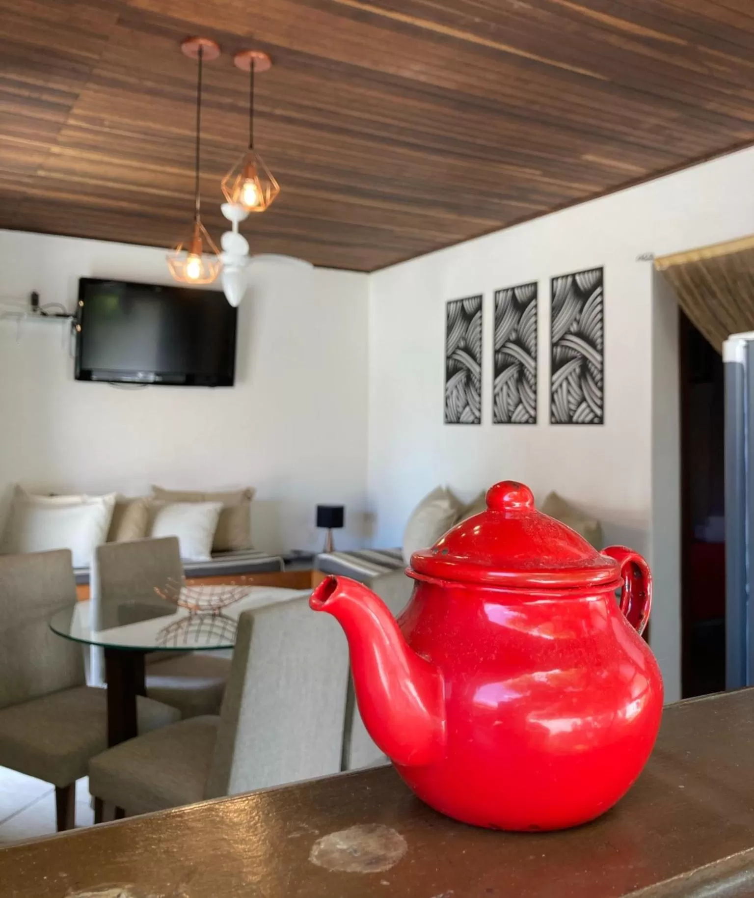 Decorative detail in Pousada Dunasol Floripa