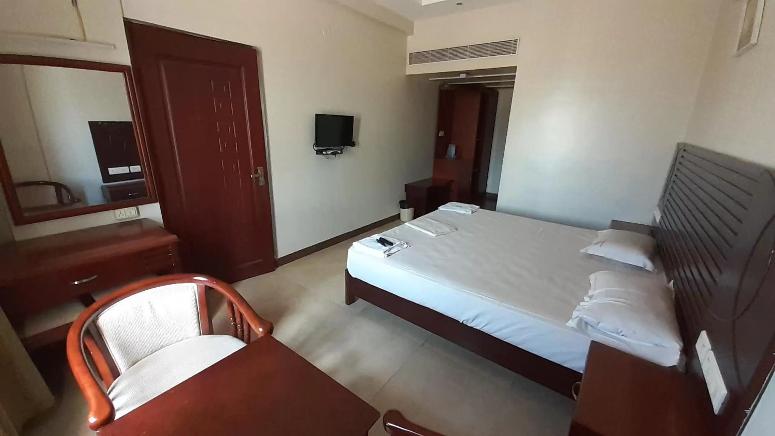 Photo of the whole room, Bed in Hotel Balaji Inn