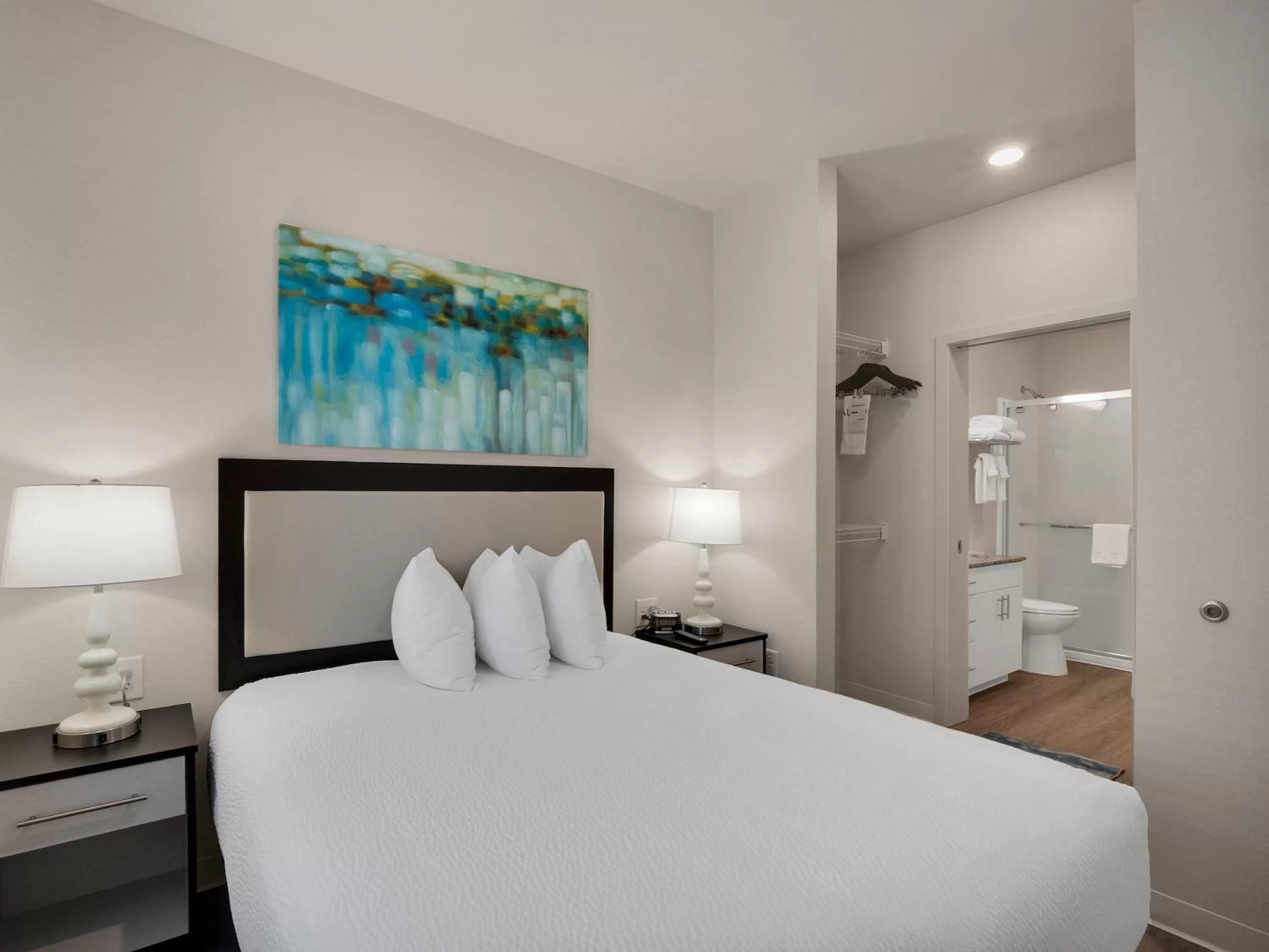 Bed in WaterWalk Extended Stay by Wyndham Charlotte - Arrowood